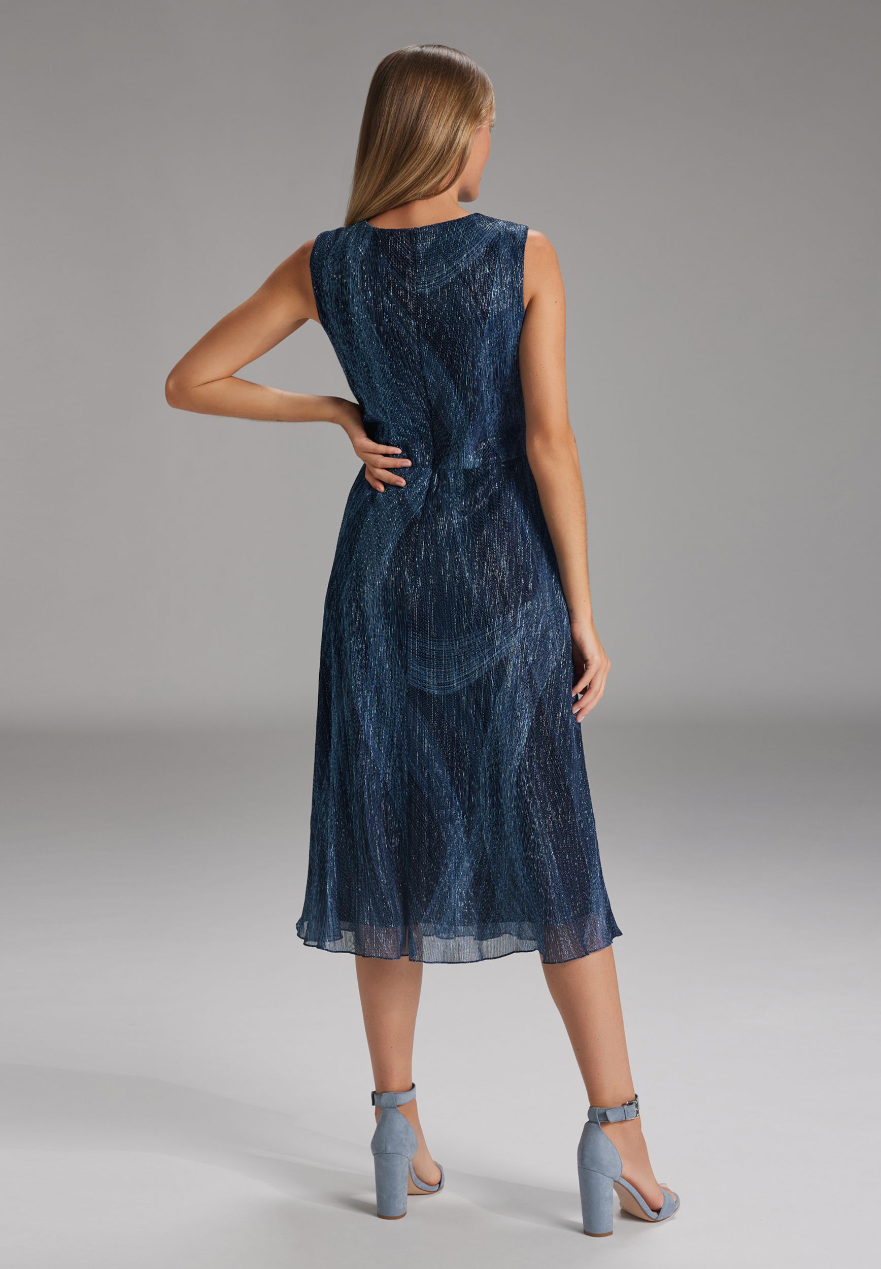 SWING |  SWING Kurzes Kleid  | 38 | azure blue