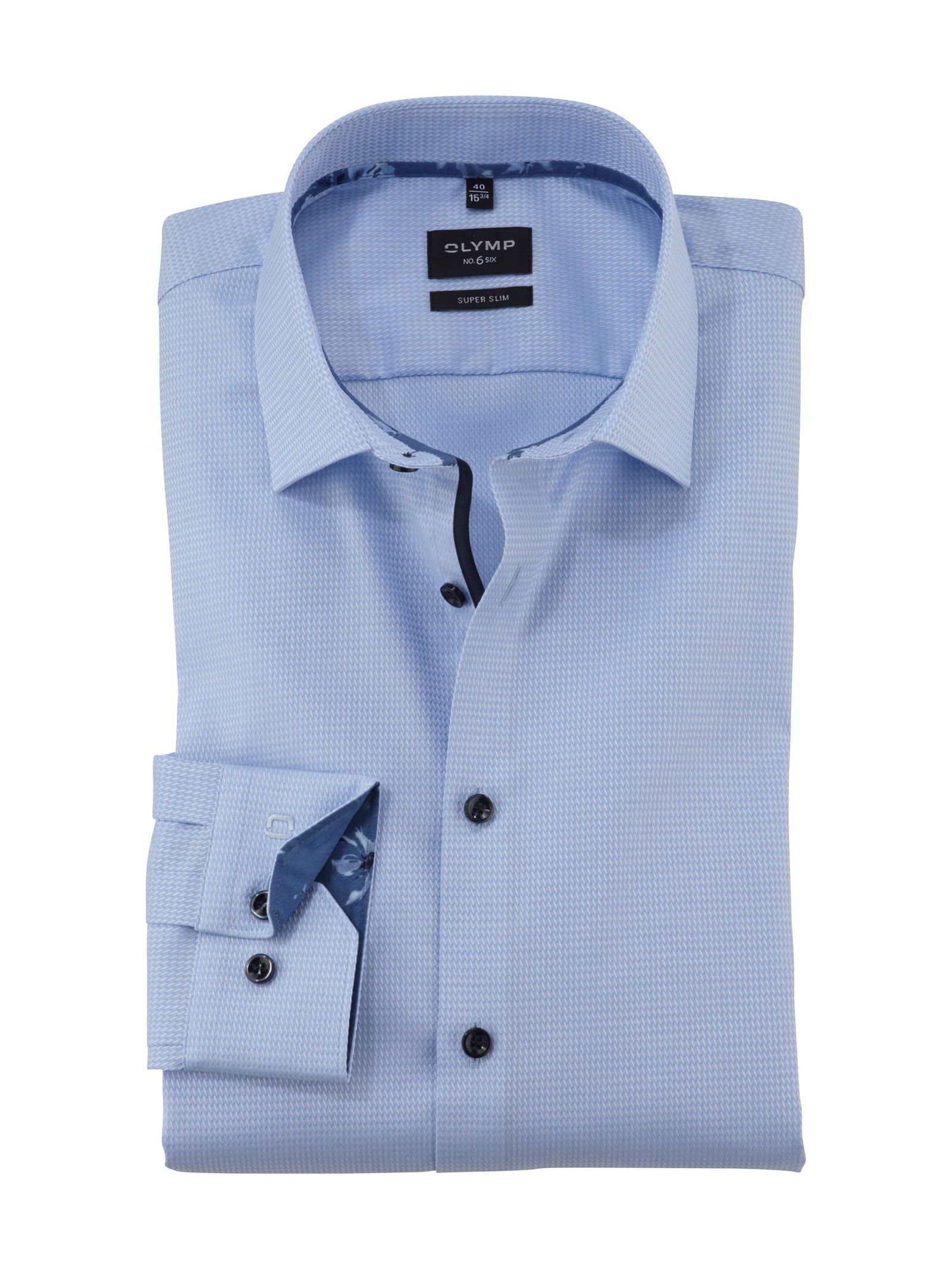 Olymp |  Olymp Hemd Modern Fit  | 40 | bleu