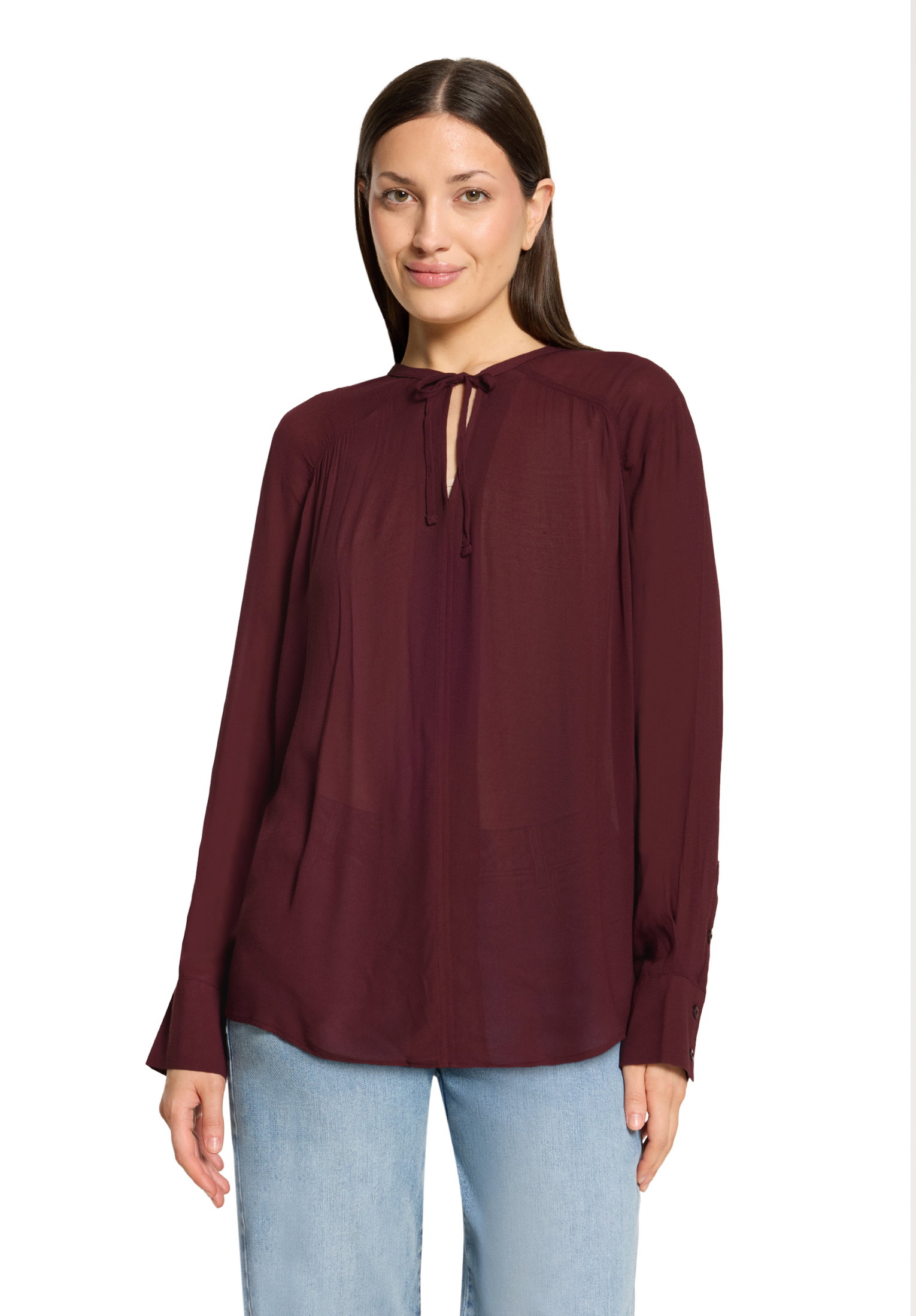 Bluse Kurz 1/1 Arm, Dark Dahlia #3