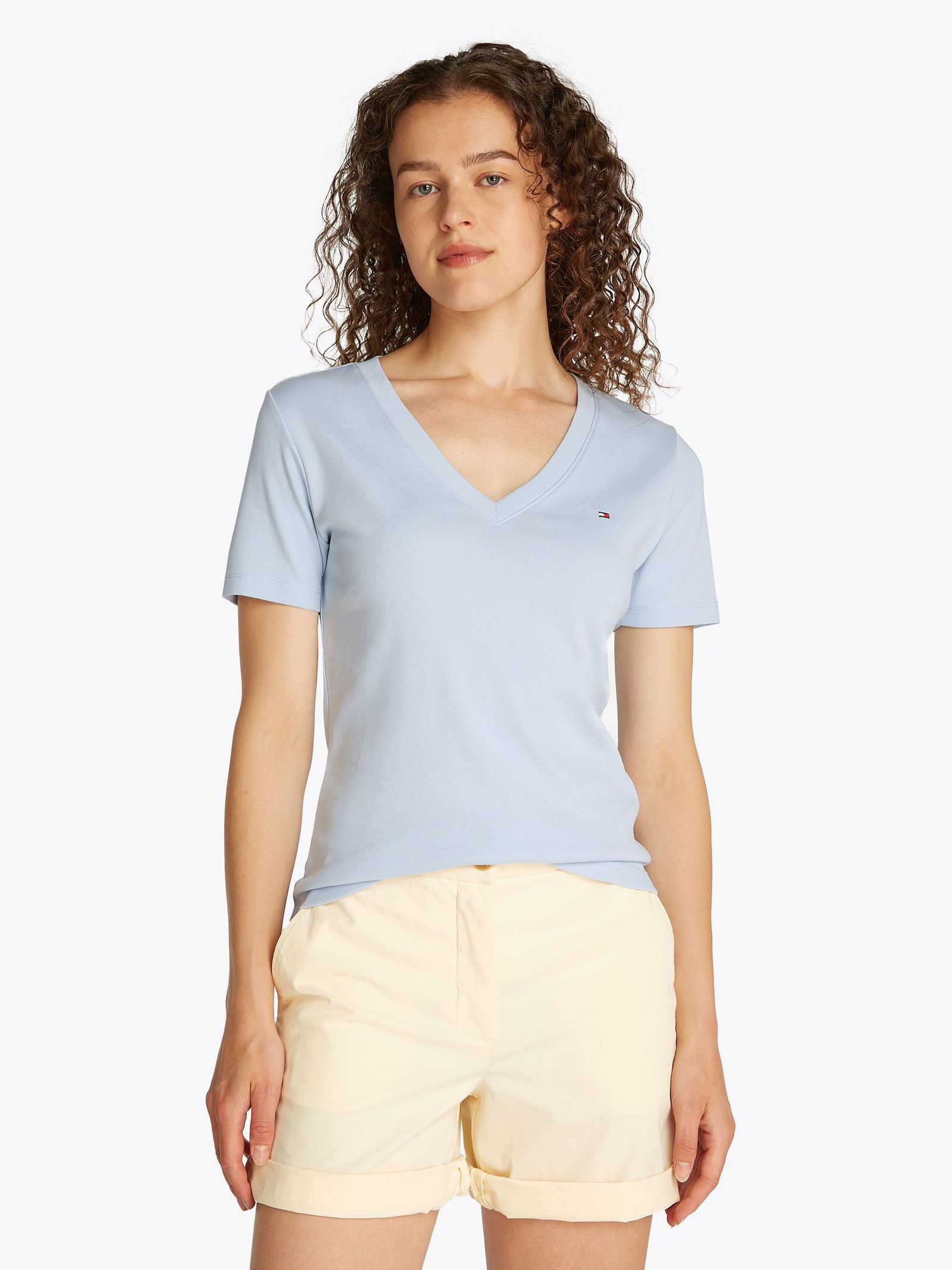 72fcfc07b21b3622ff9312978be2eb3d Tommy Hilfiger |  Tommy Hilfiger Slim Cody T-Shirt | S | breezy blue