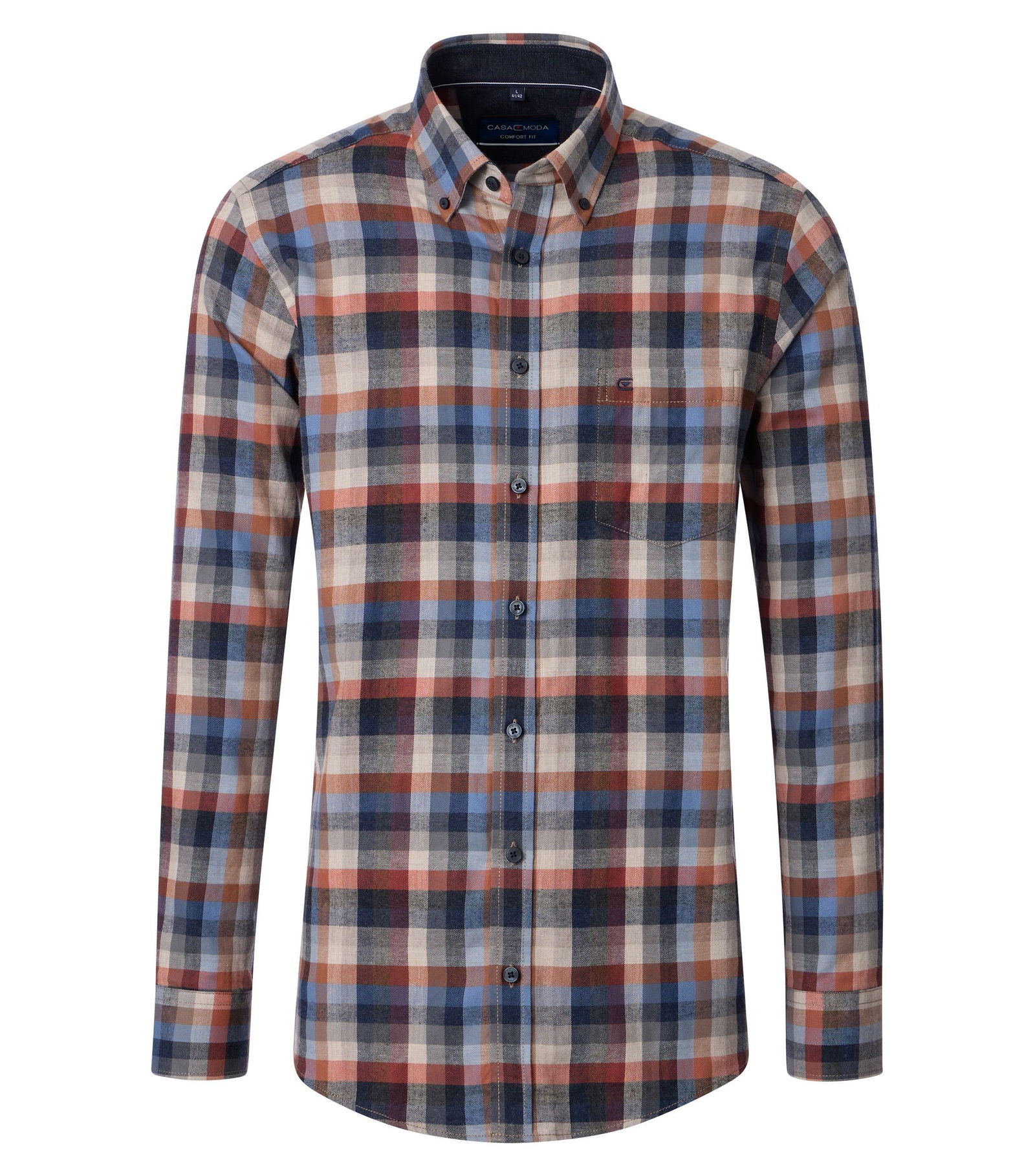 Casa Moda | Casa Moda Hemd Regular Fit | 3XL | blau