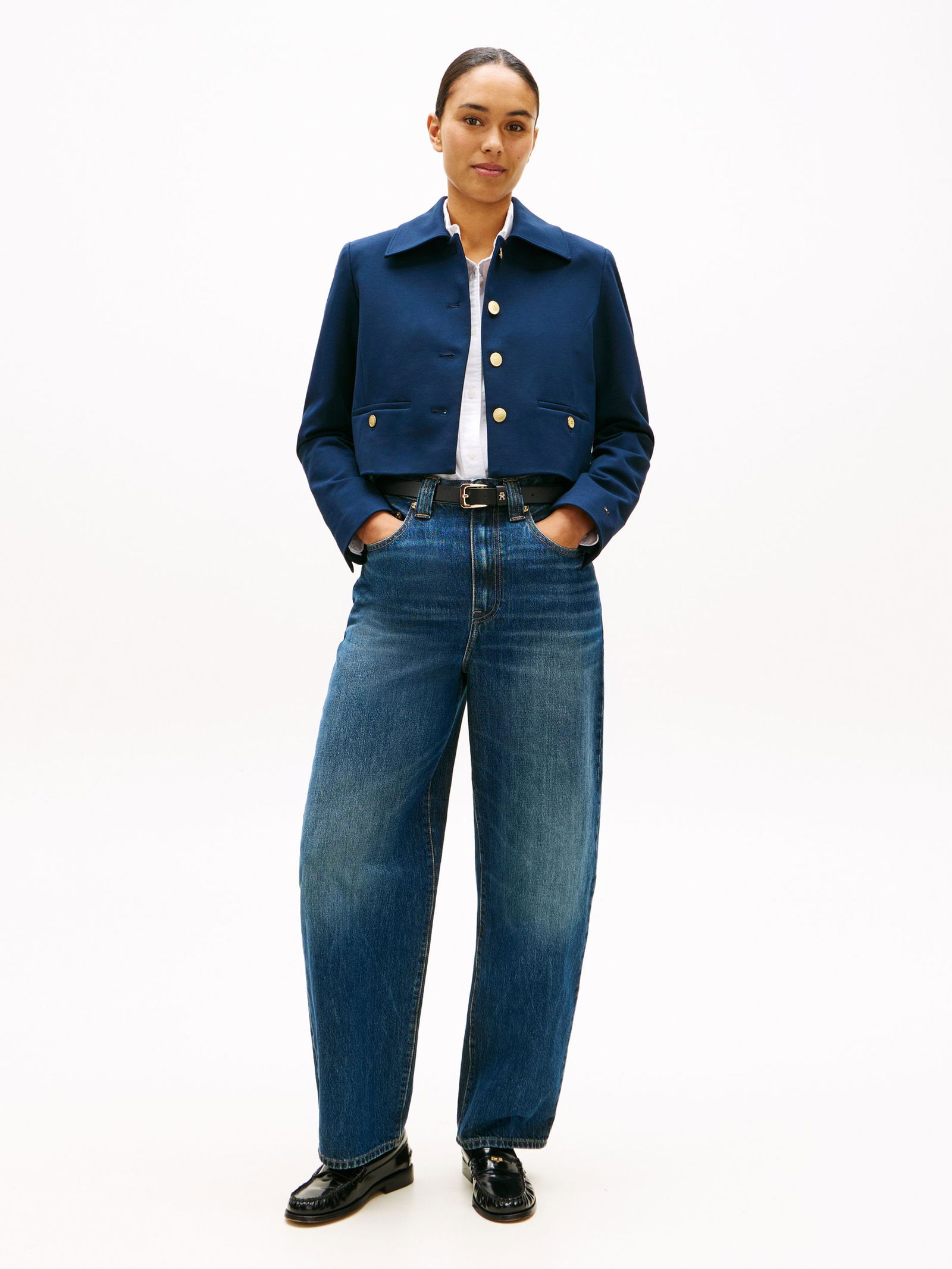 Tommy Hilfiger |  Tommy Hilfiger Kurzblazer  | 36 | dark night navy