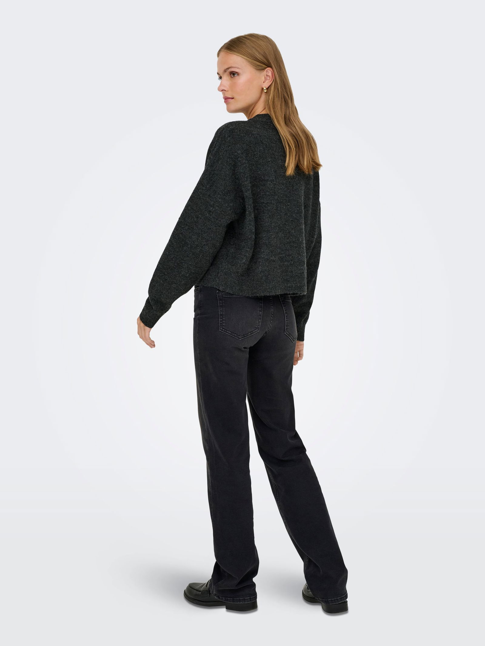 JDY | JDY Strickjacke | Cardigan | XS | dark grey melange
