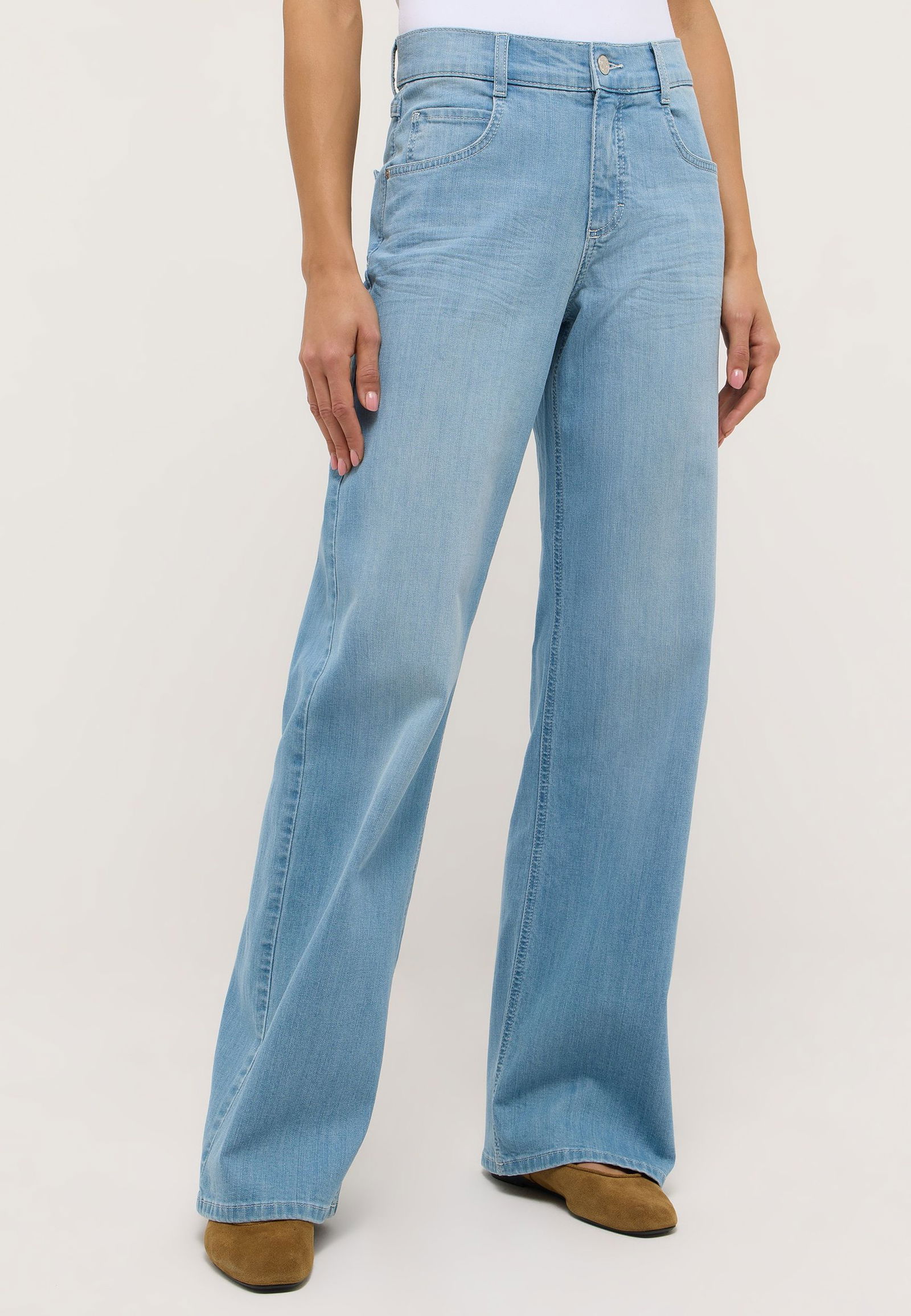 Angels |  Angels Schlaghose  | 36/28 | bleached blue used