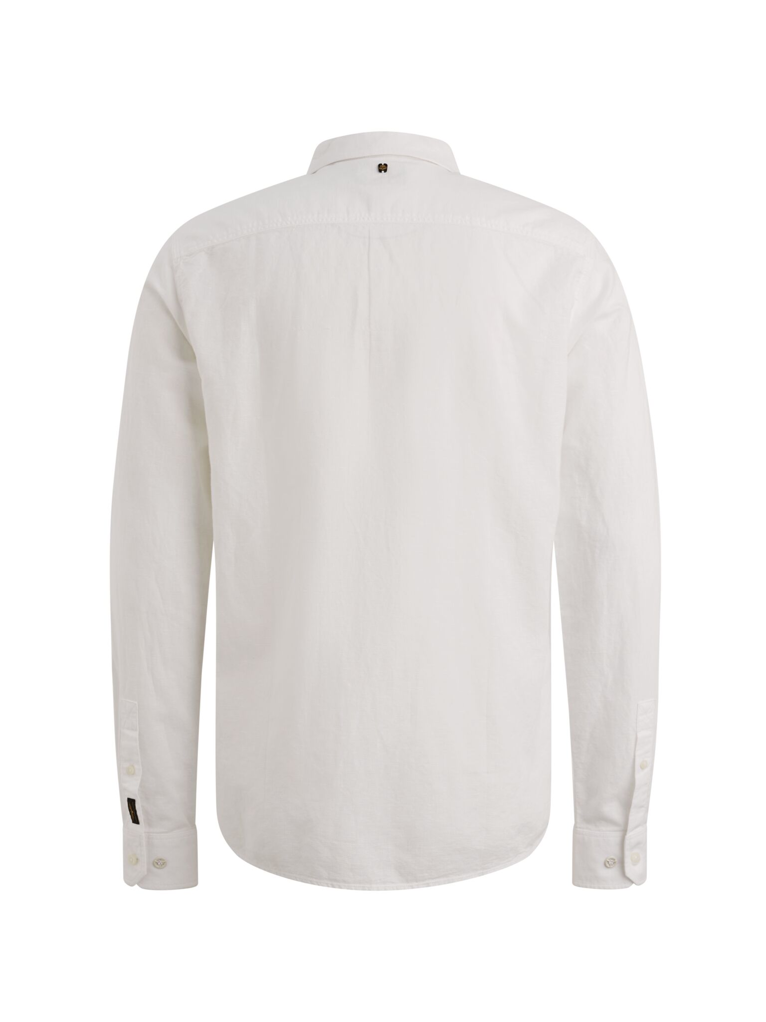 LONG SLEEVE SHIRT Ctn Linen garmen, Bright White #4