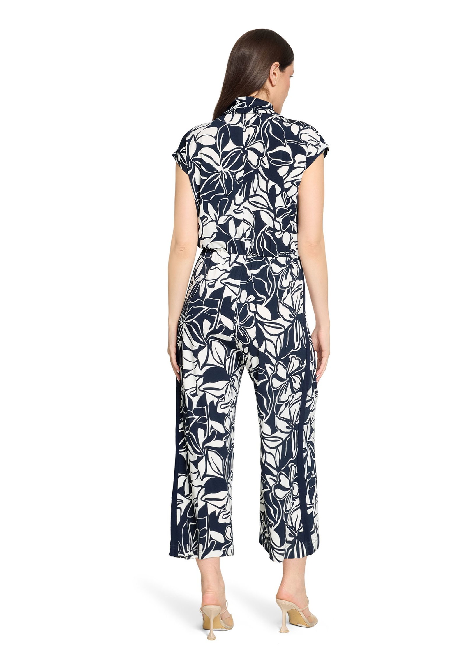 Betty Barclay |  Betty Barclay Jumpsuit  | 36 | dunkelblau/weiß