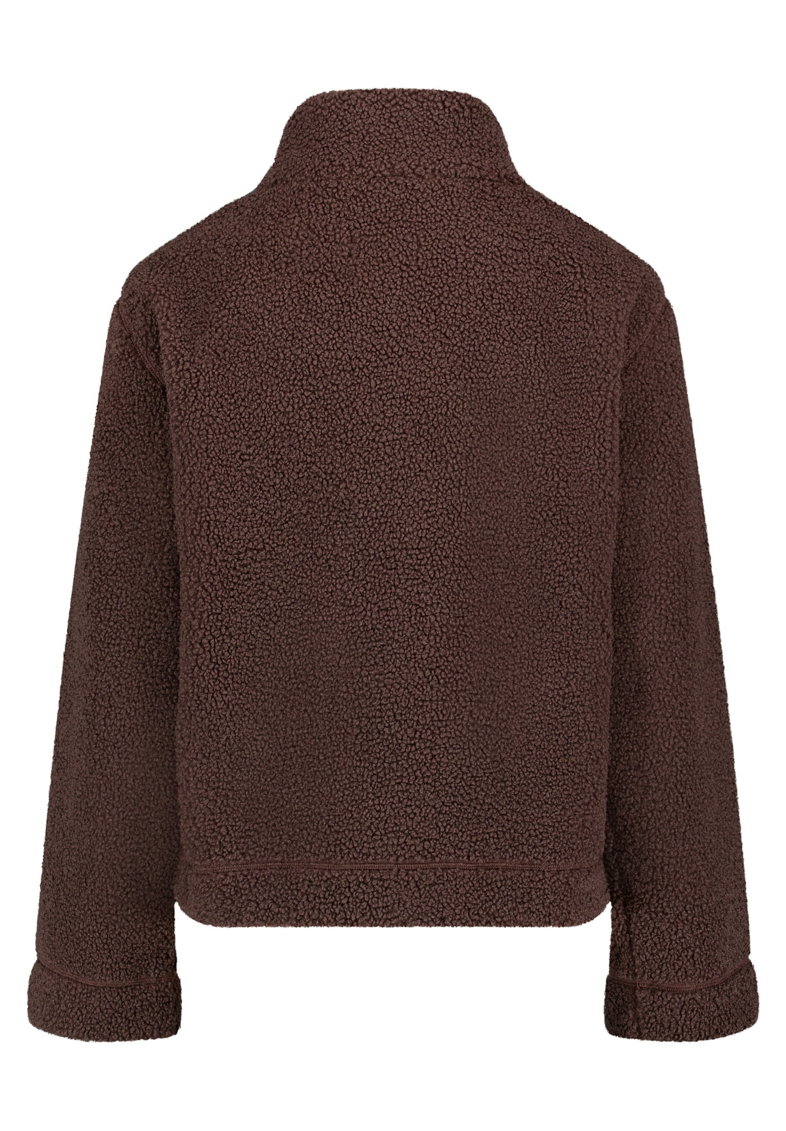 Sweat Jacke Kurz 1/1 Arm, Black Coffee #2