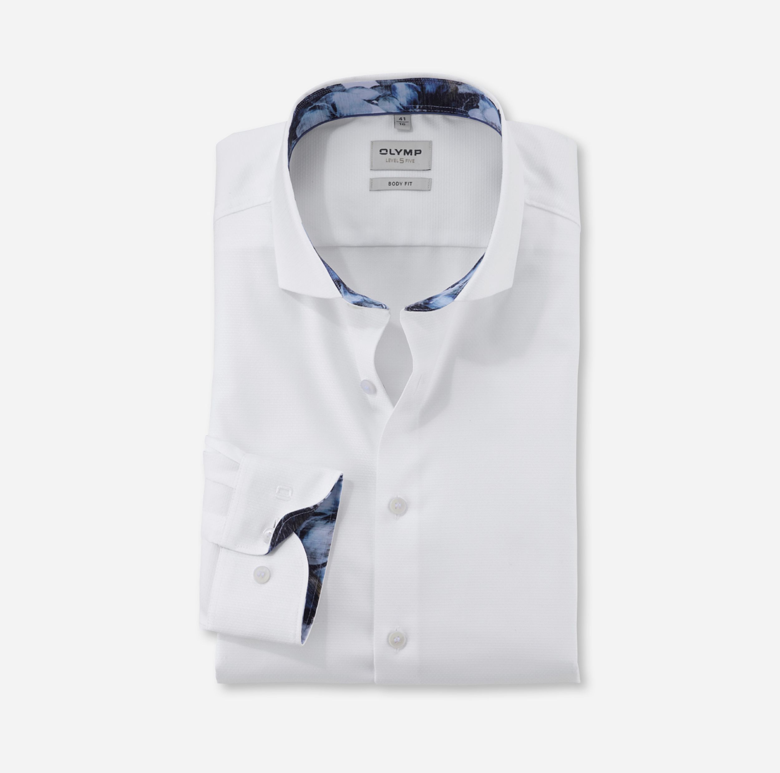 Olymp |  Olymp Hemd Modern Fit  | 41 | weiß