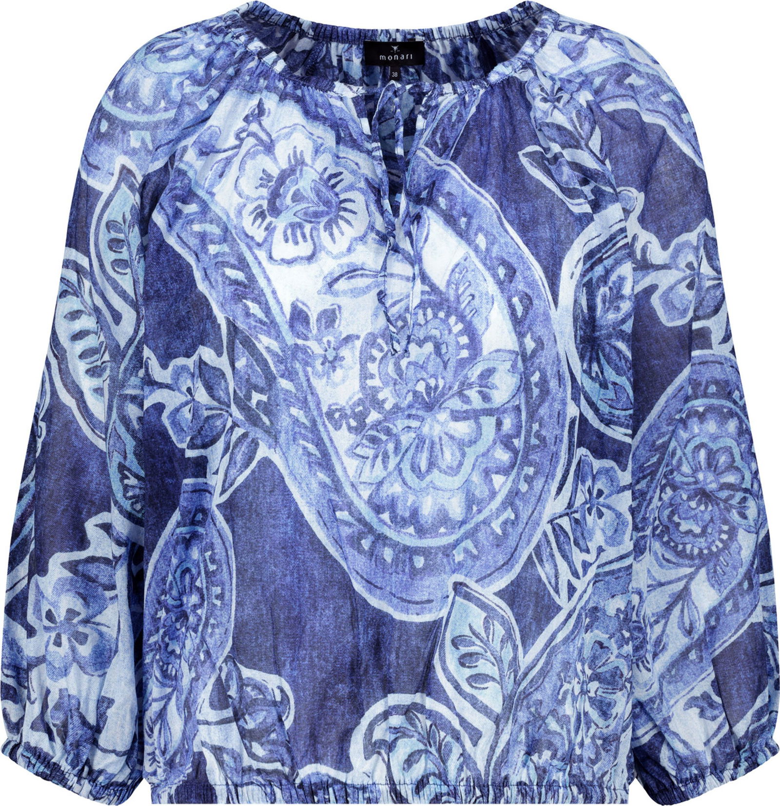 Monari | Monari Druckbluse | 42 | royal