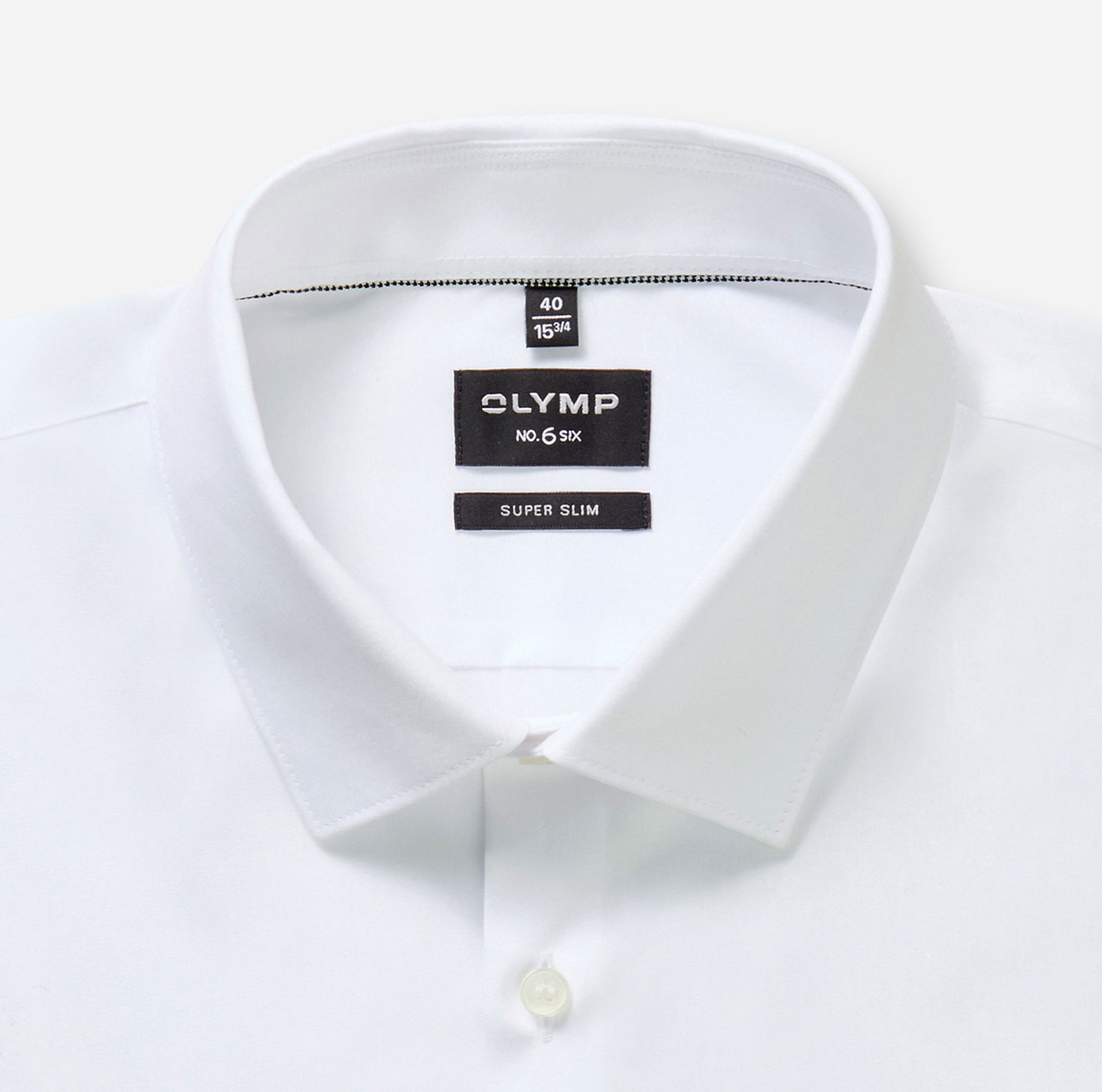 Olymp |  Olymp Hemd Super Slim | 41 | weiß