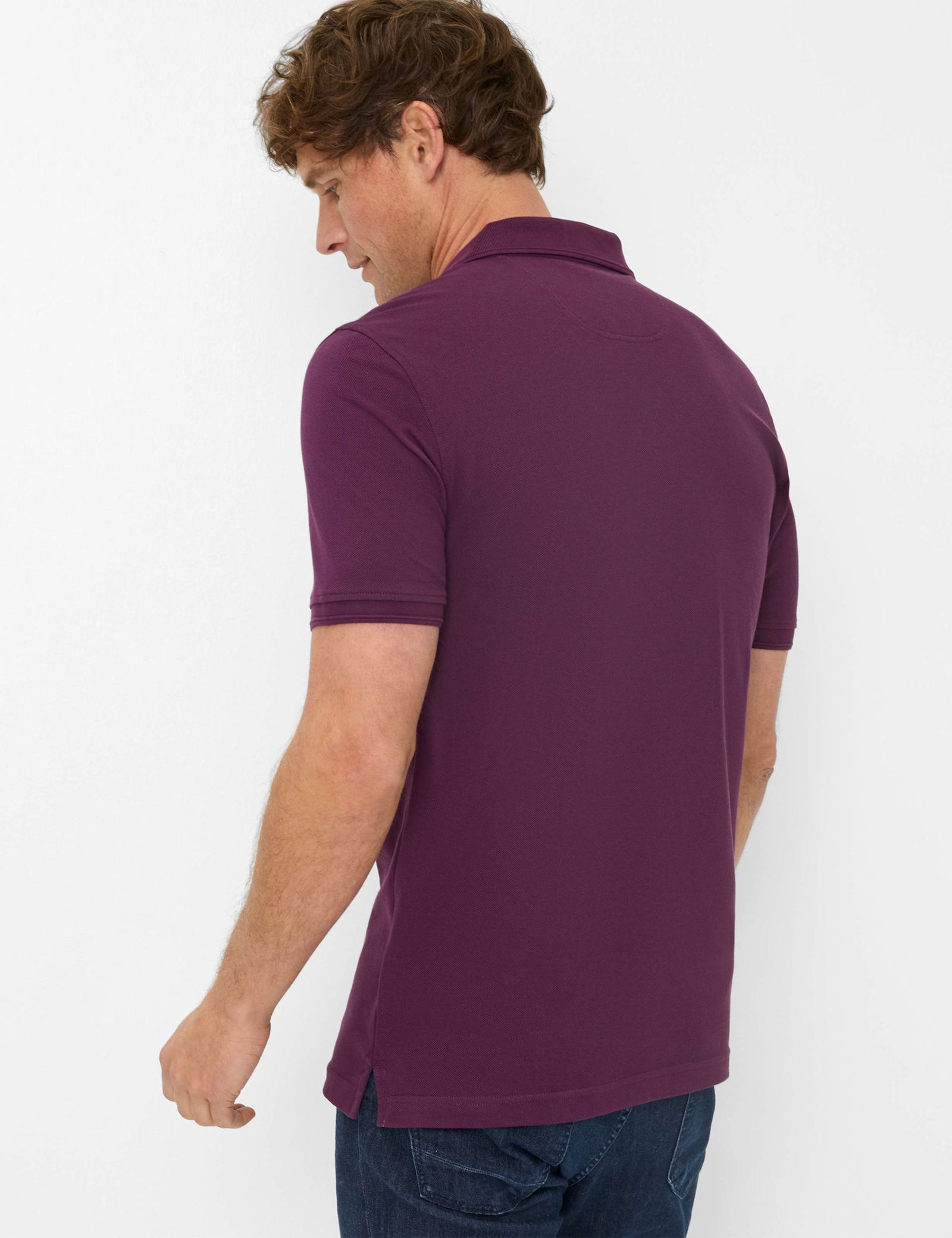 Brax |  Brax Poloshirt  | M | magenta