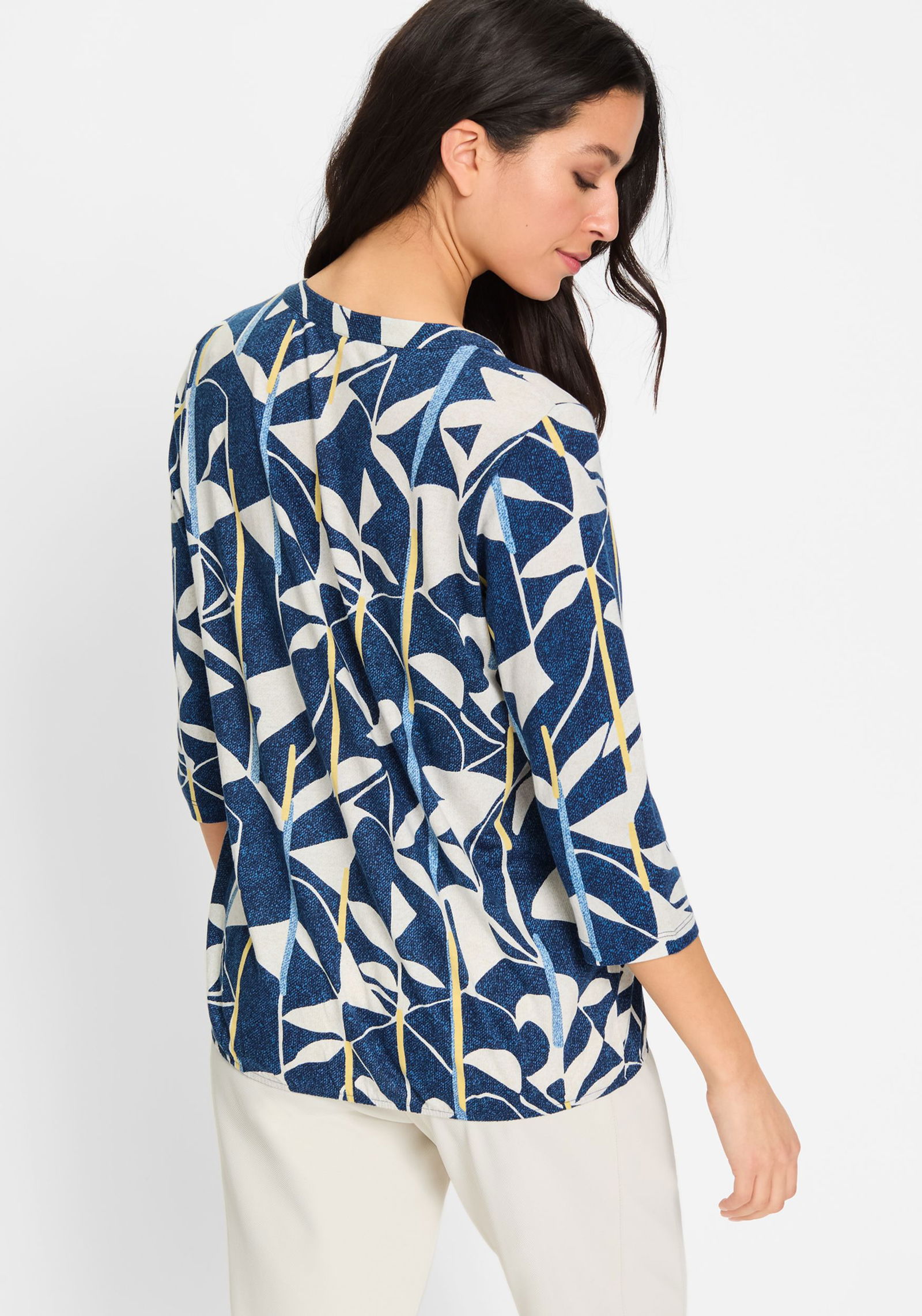 cd02f64bb9032a3296bed852a0465bb6 Olsen | Olsen Longsleeve | 42 | ink blue