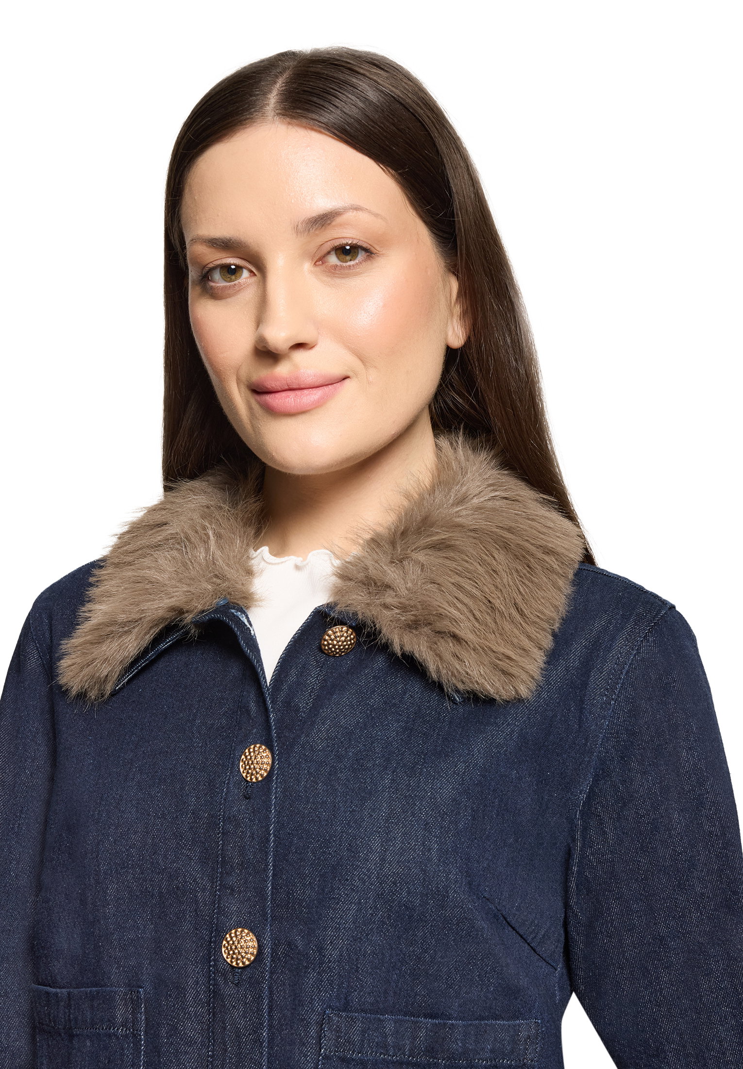 Cartoon Blazerjacke Kurz 1/1 Arm, Patch Blue/Brown #6