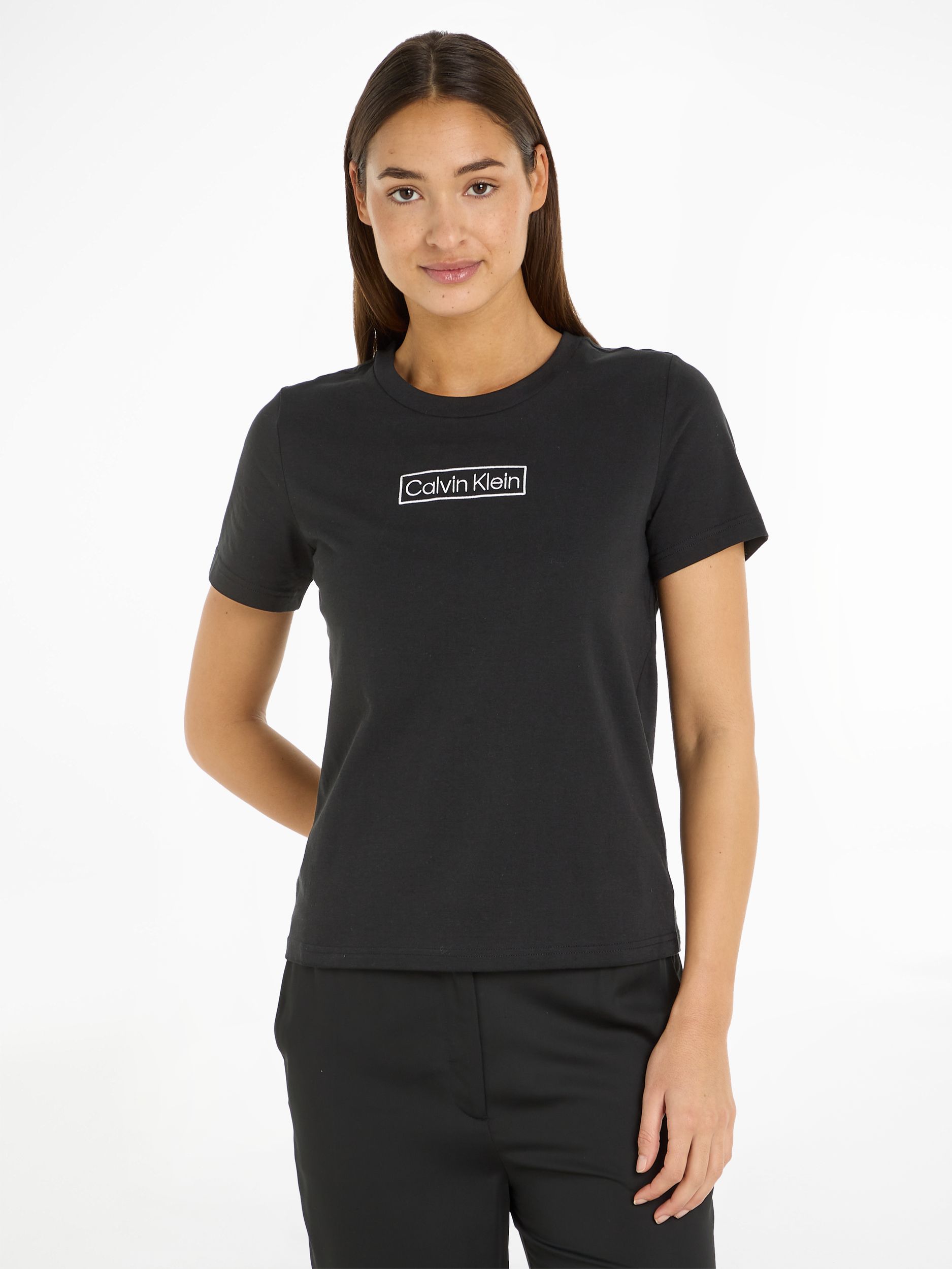 Calvin Klein |  S/S CREW NECK | XL | black