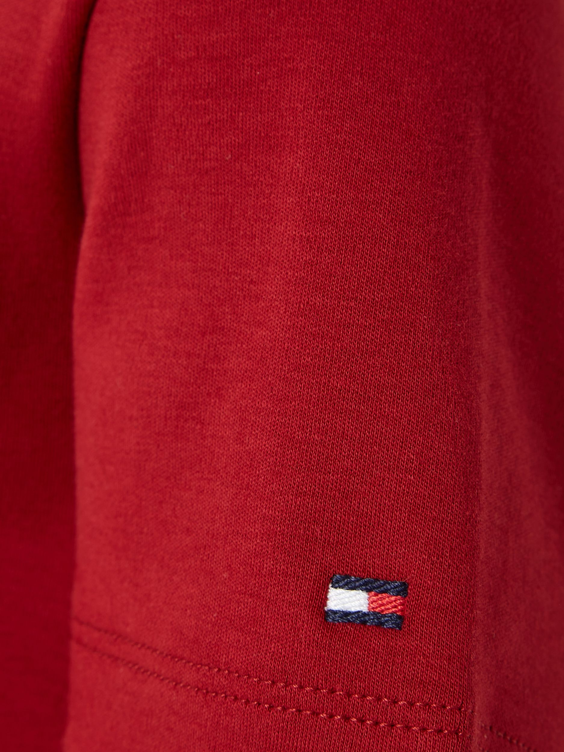 Tommy Hilfiger |  HILFIGER LOGO TEE S/S | 16 | rouge