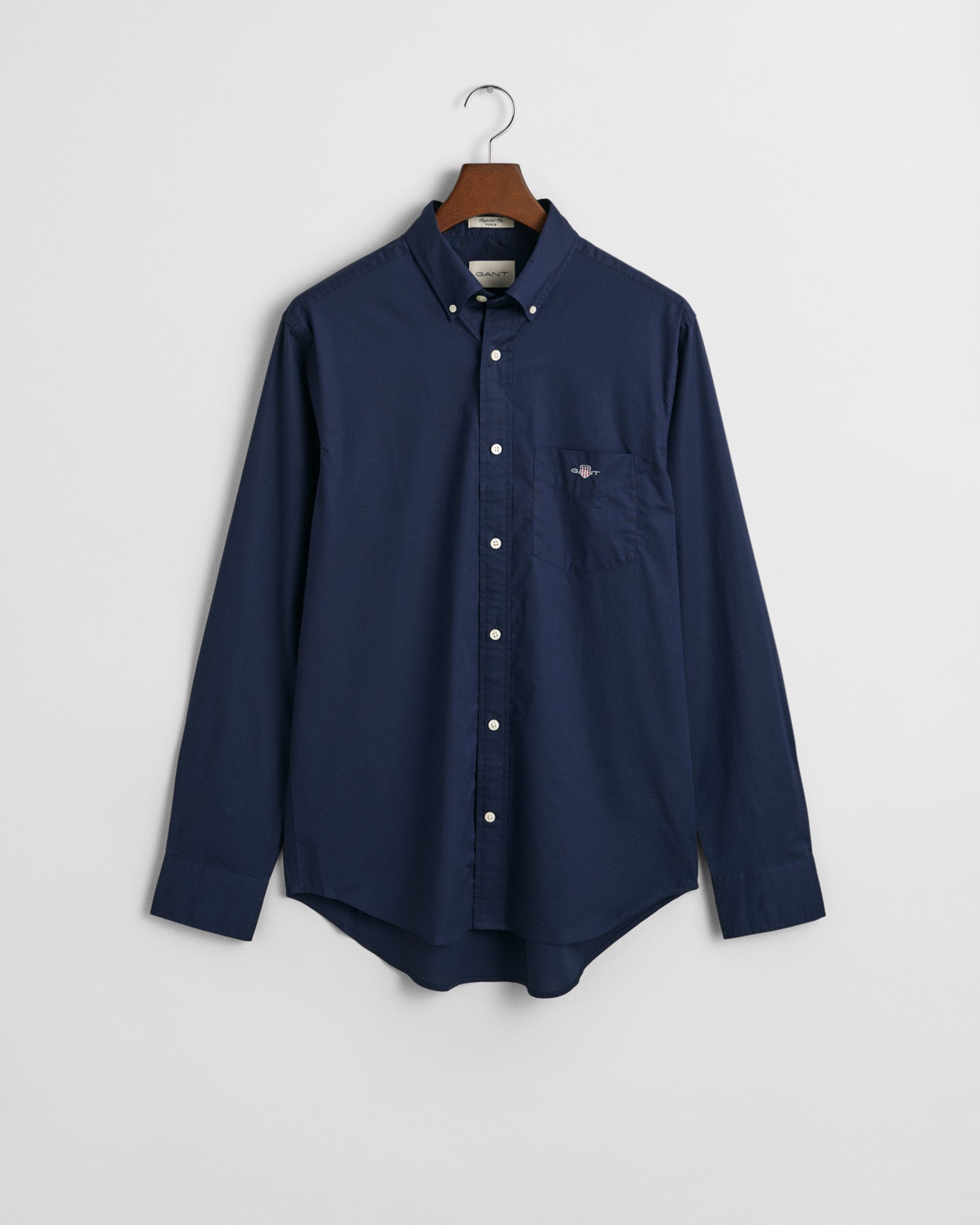 Gant |  Gant Hemd Regular Fit  | XXL | marine