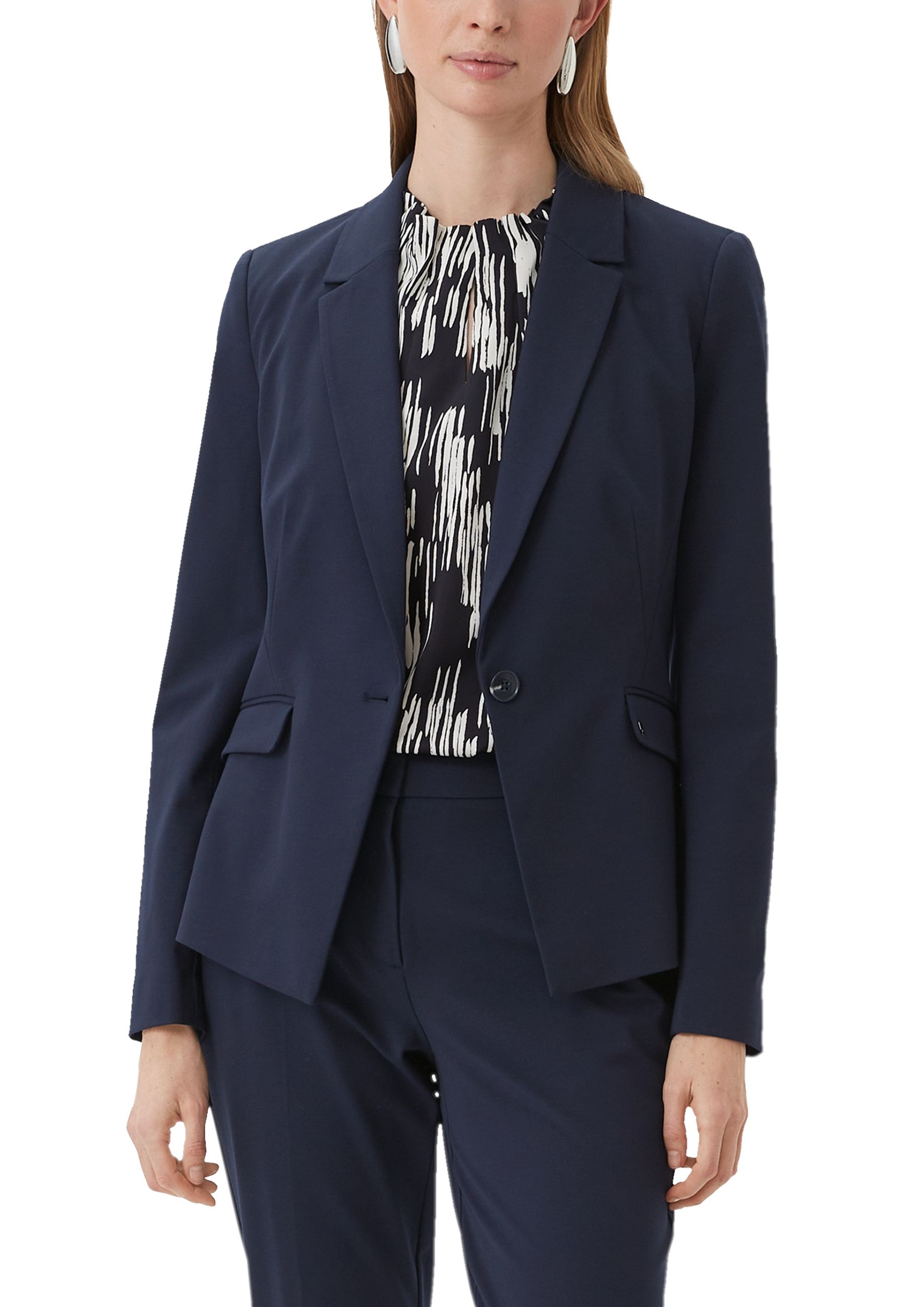 Comma |  Comma Businessblazer  | 46 | blau