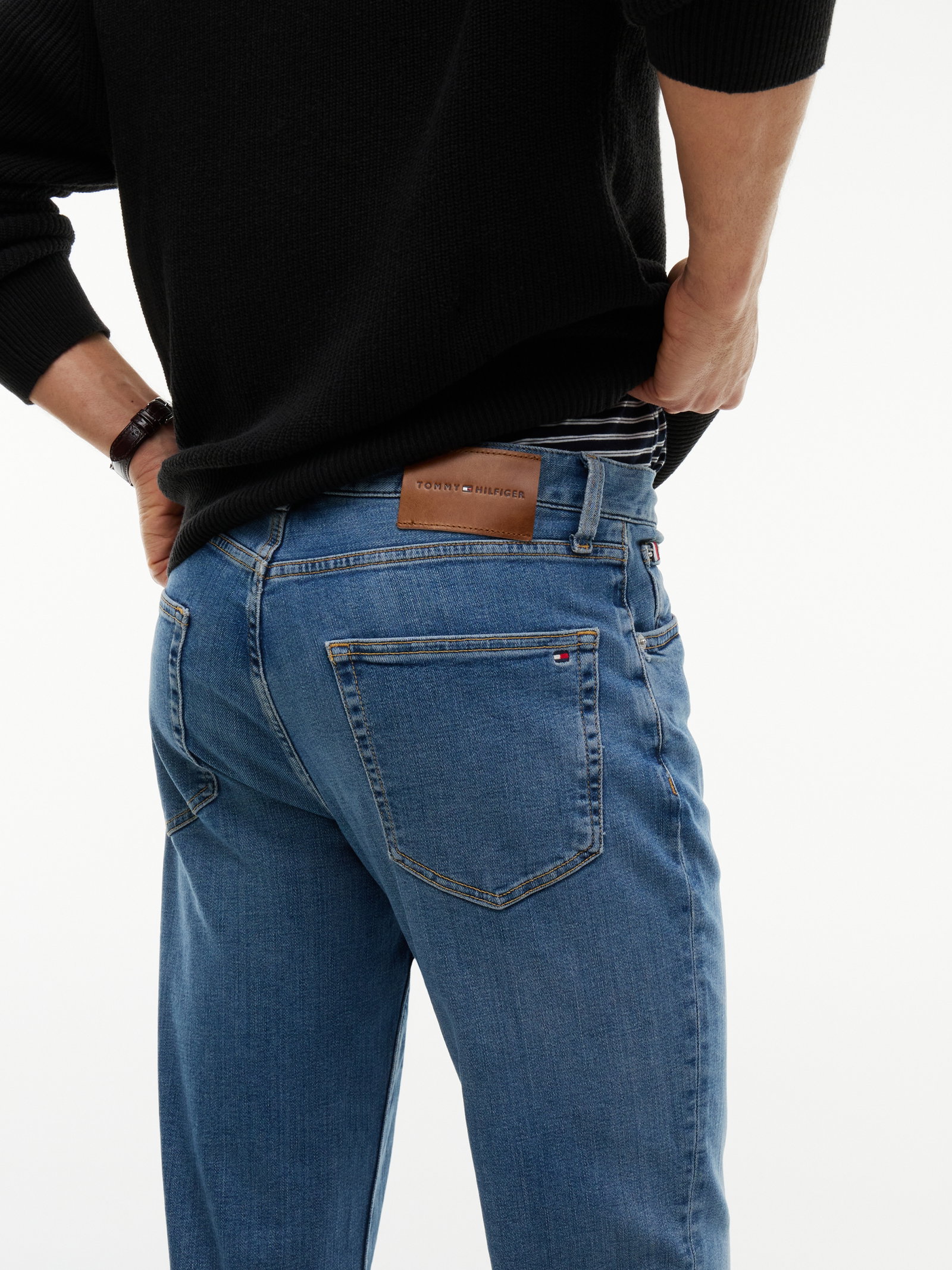 Tommy Hilfiger Straight Leg Jeans #6