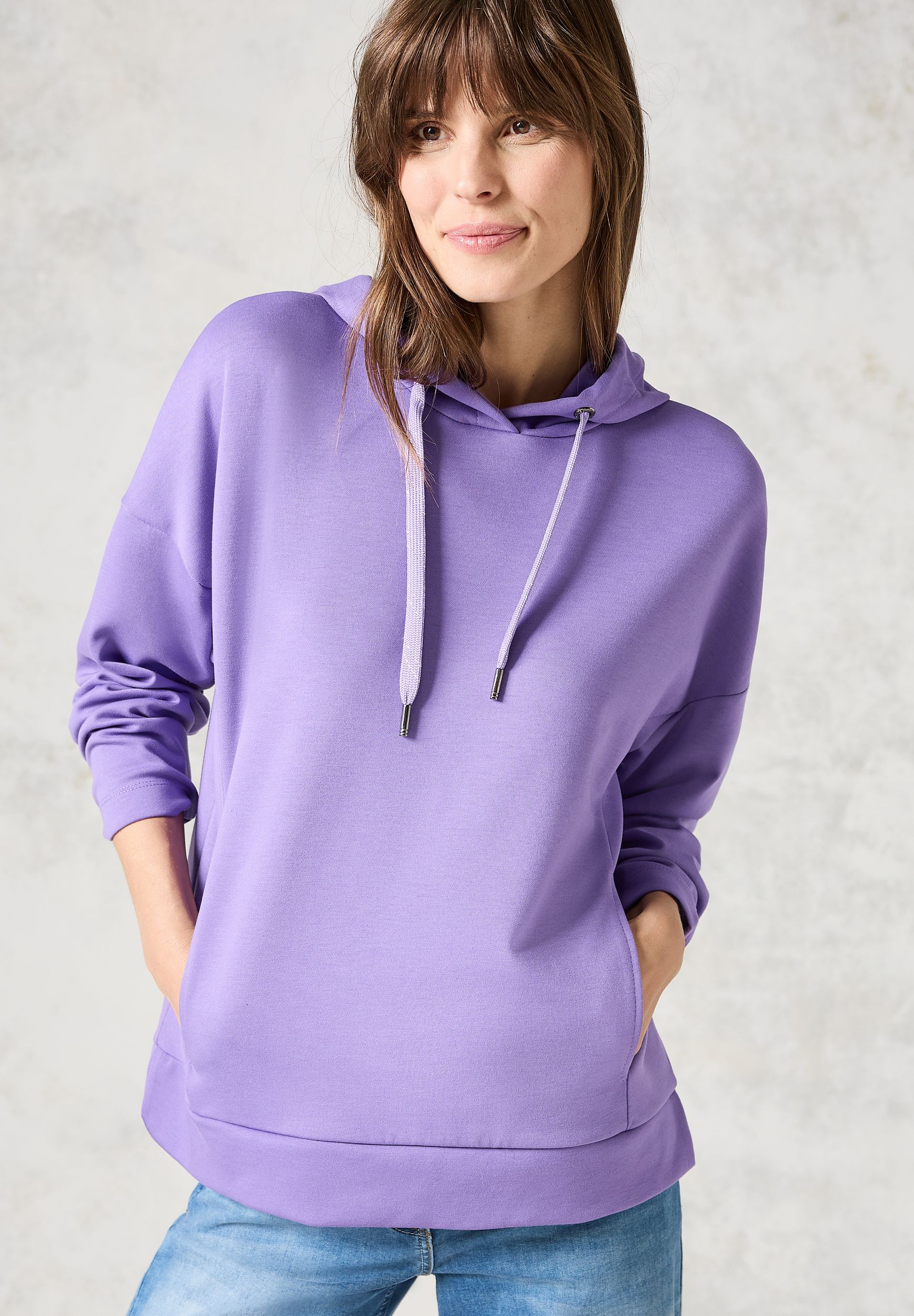  |  Sweatshirt with Hoody, wild lilac | S | 11231_15942