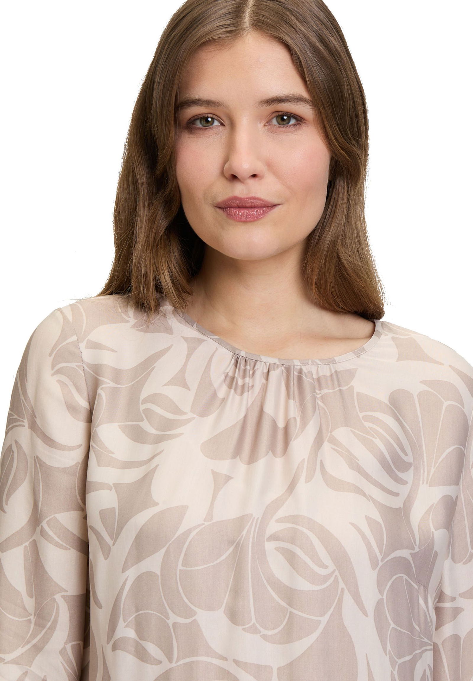 Betty Barclay |  Betty Barclay Freizeitkleid  | 40 | taupe/rot