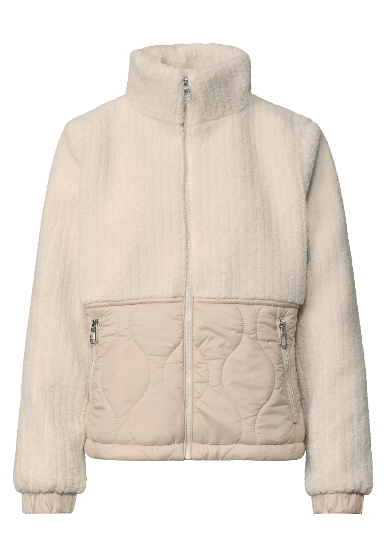 LTD QR Mat Mix Teddy Jkt, soft fawn beige #1