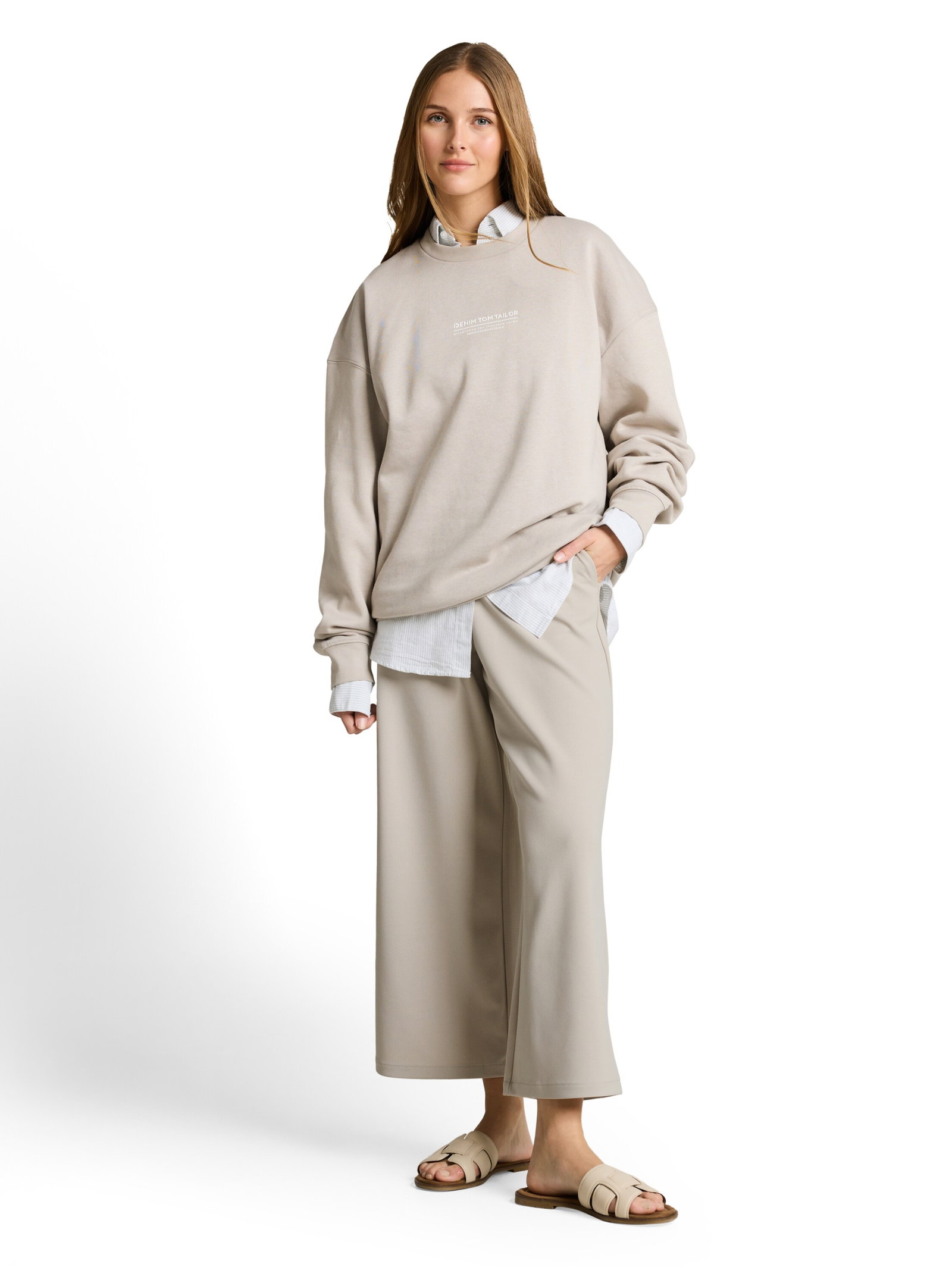 easy culotte, cloud grey #5
