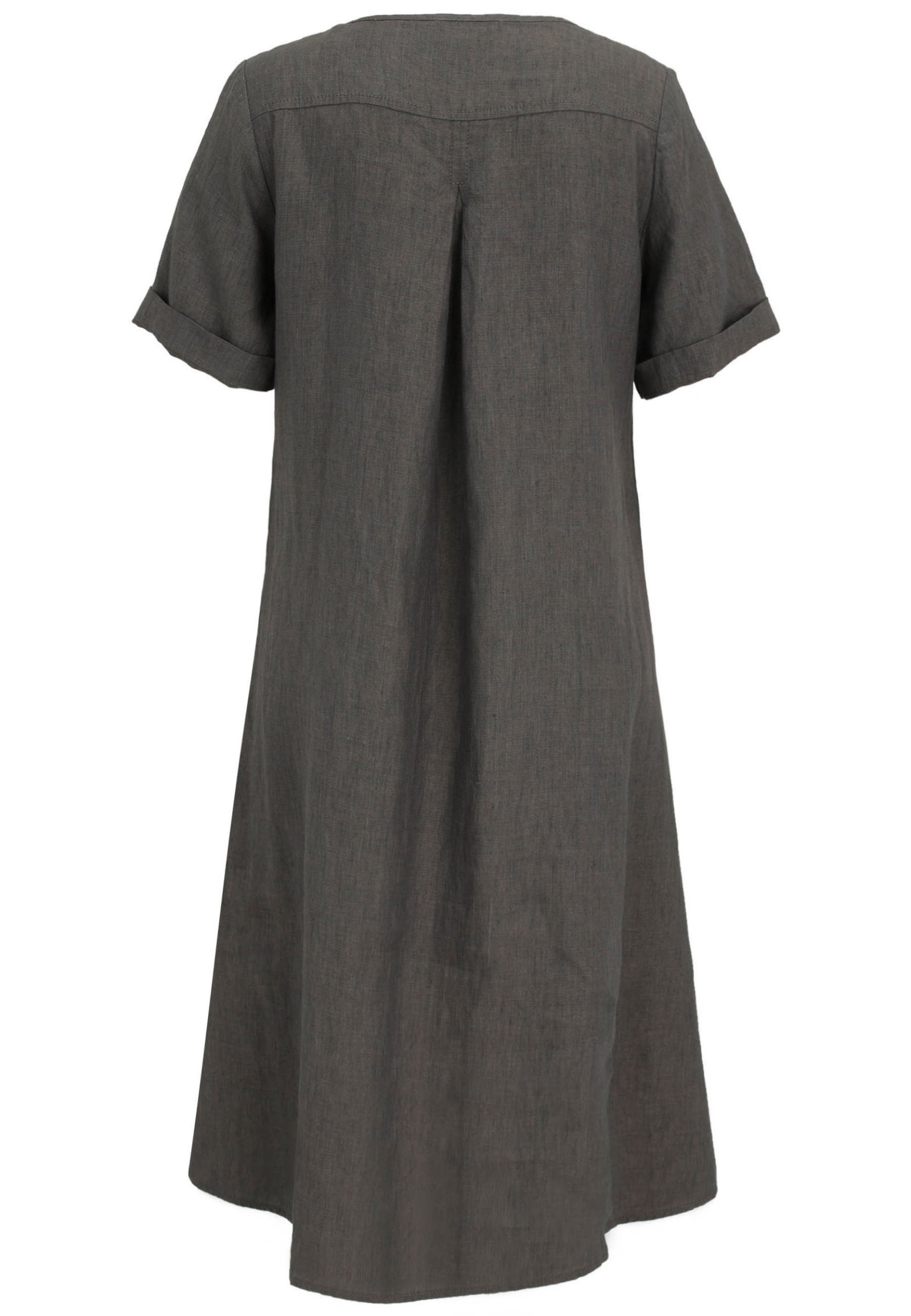 Doris Streich Kleid aus Leinen mit Halbarm #2