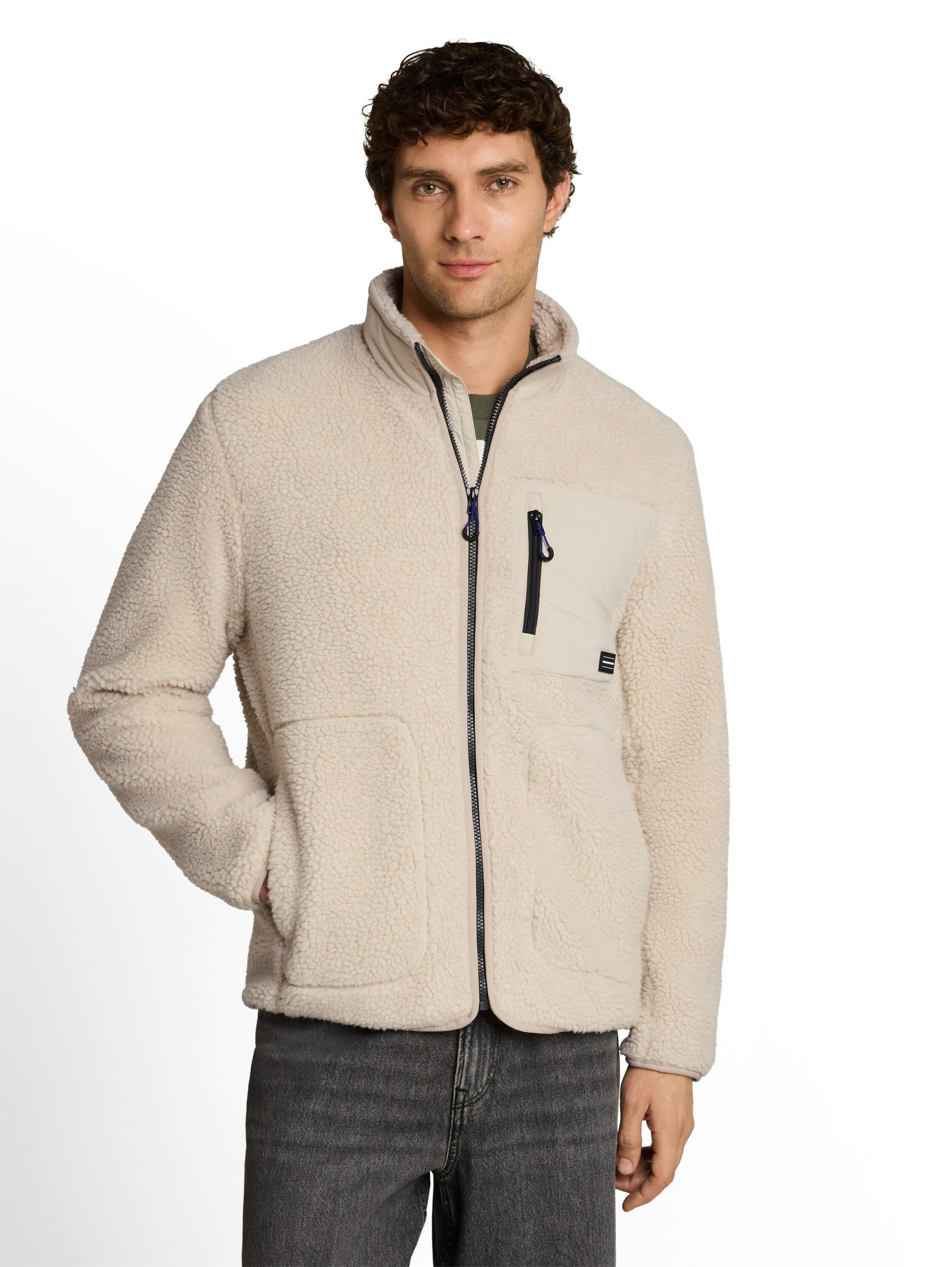 teddy jacket, Dusty Beige #5