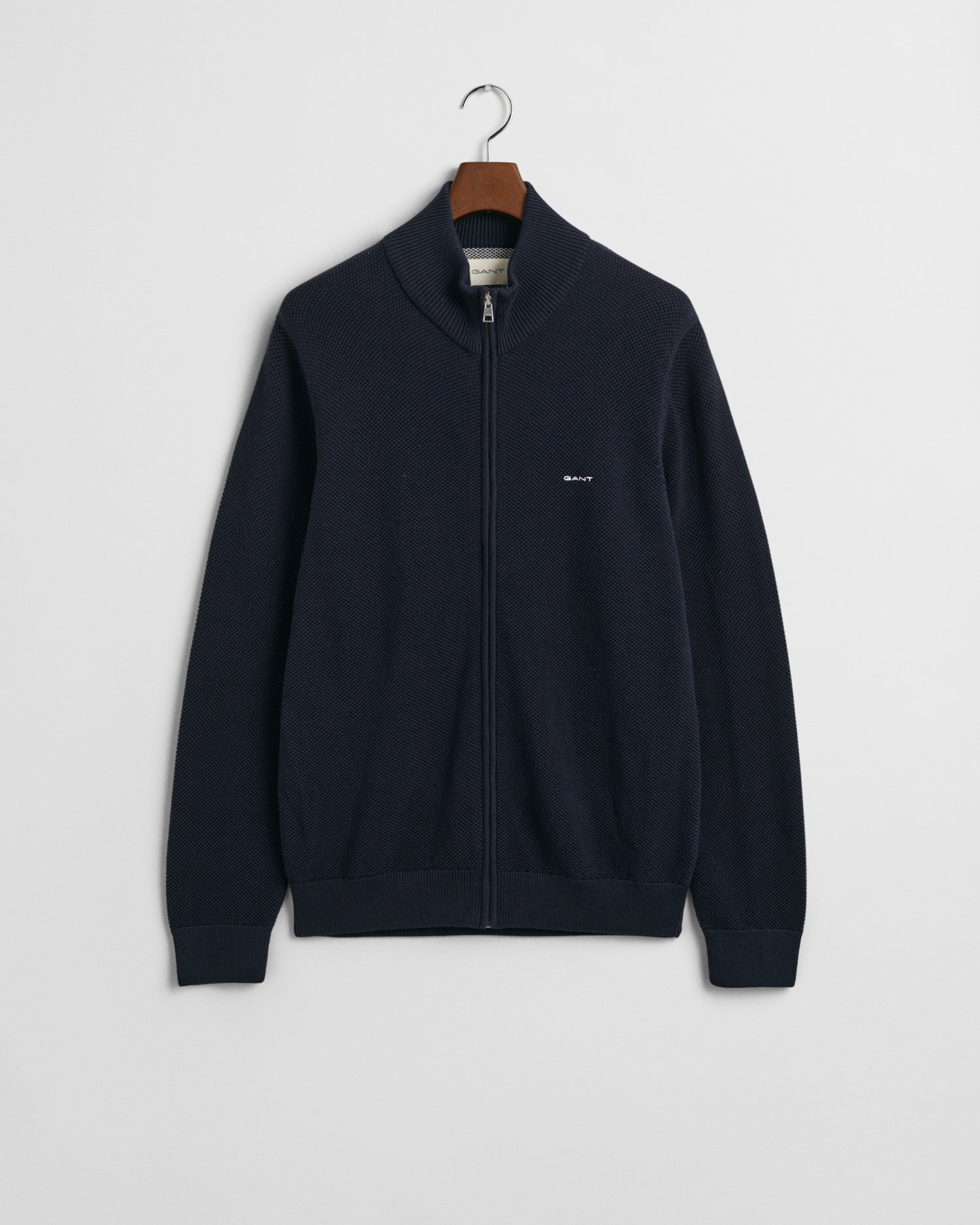 Gant Strickjacke aus Baumwoll-Piqué #1