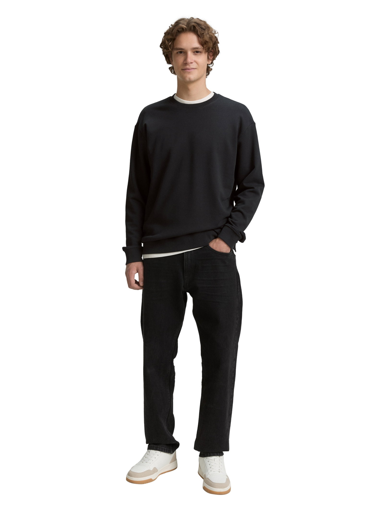 crewneck sweatshirt, Night Watch Black #3