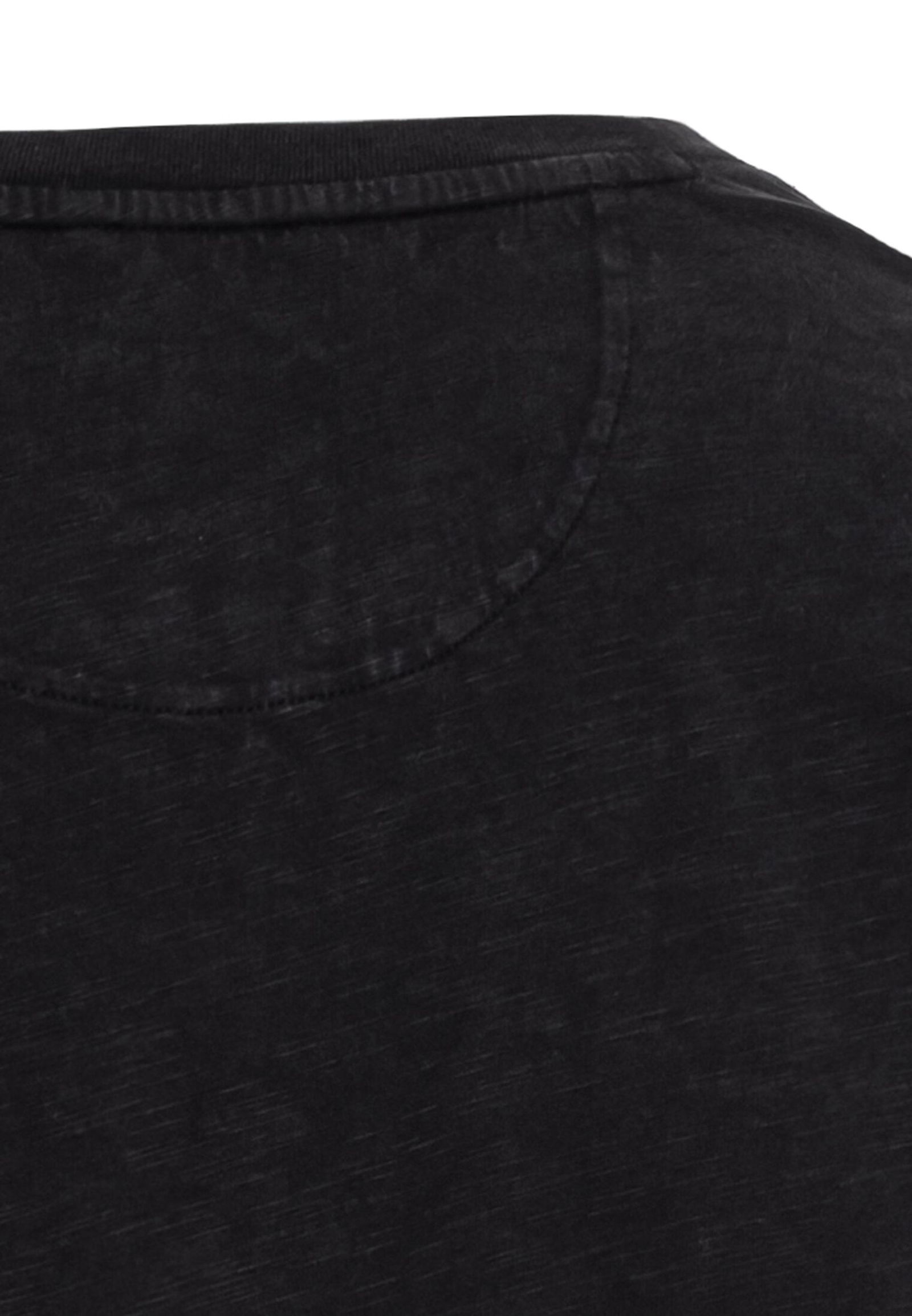 Camel Active Kurzarm Henley aus Organic Cotton