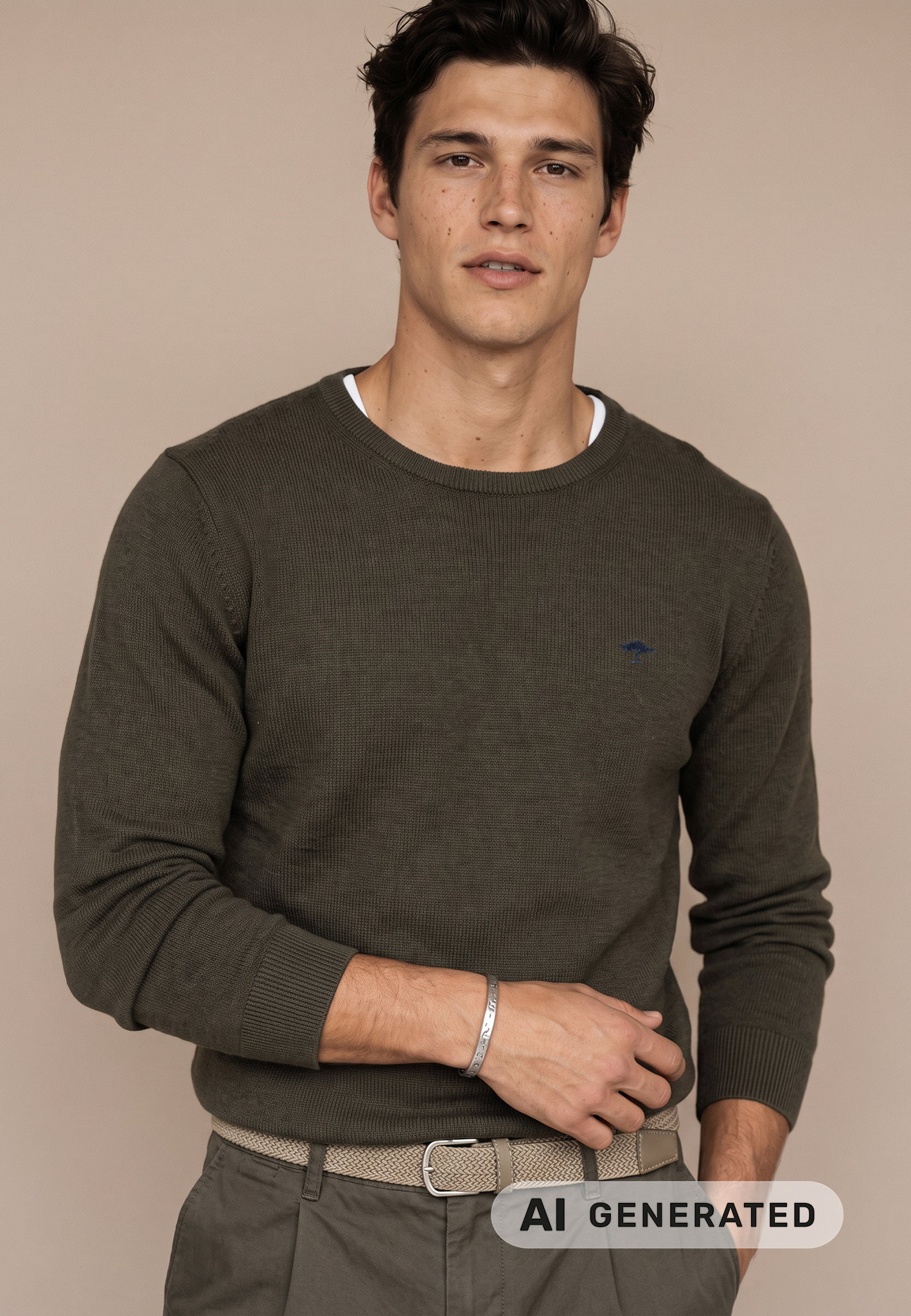 O-Neck, Superfine, cypress #3