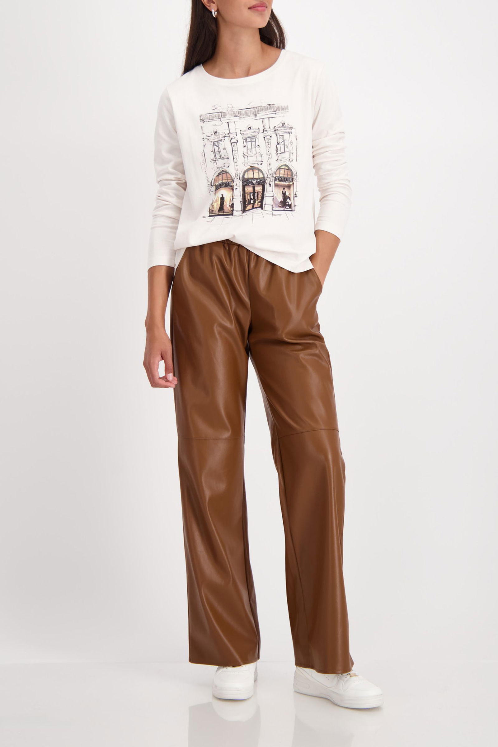 Monari | Pullover, almond | 42 | 1283_134
