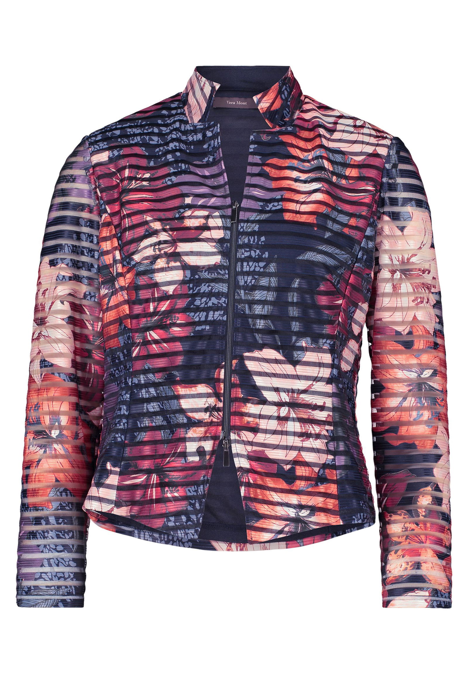 Vera Mont |  Vera Mont Jacke  | 48 | dark blue/dark red