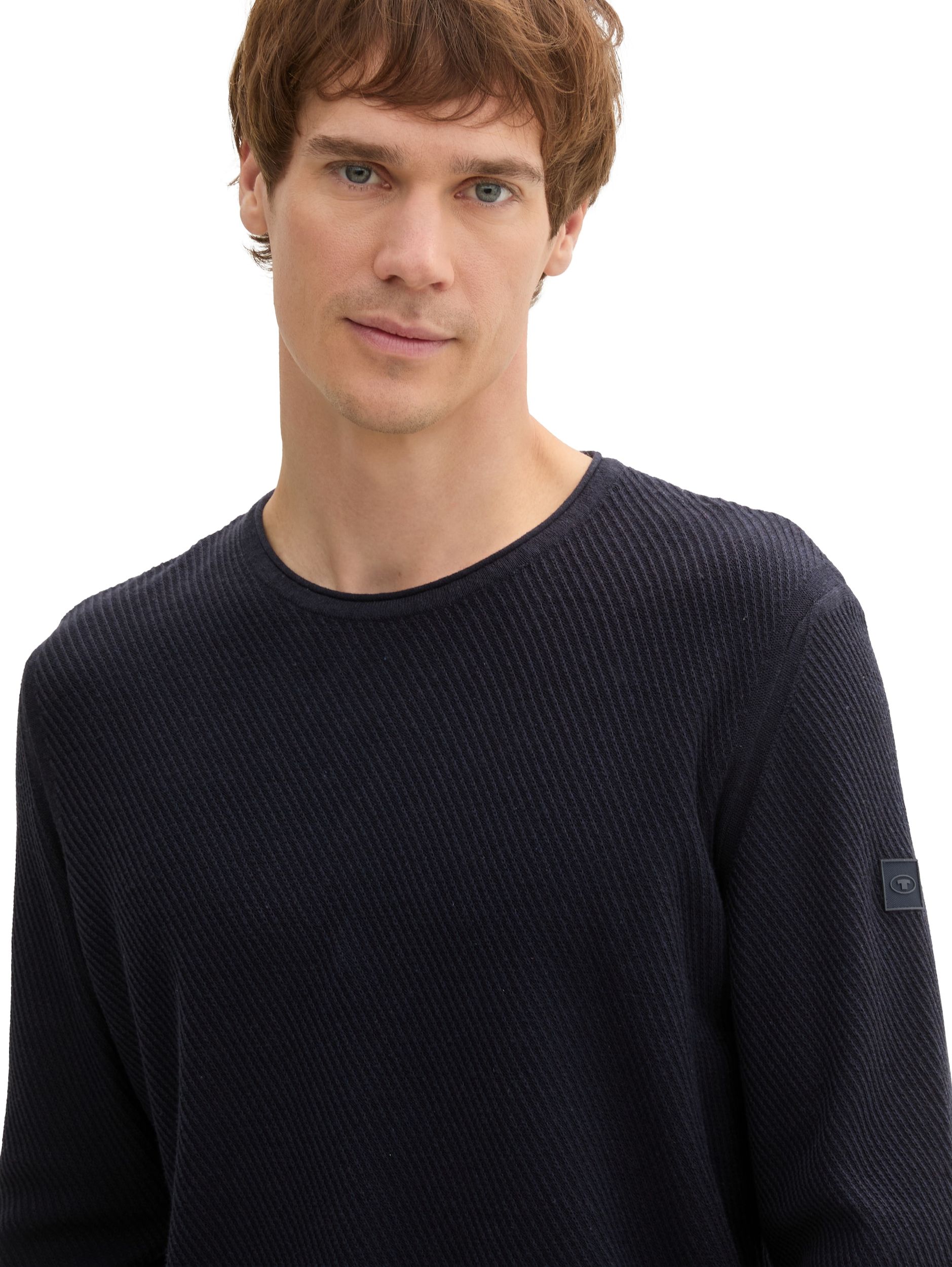 Tom Tailor |  Tom Tailor Pullover  | XXL | knitted navy melange