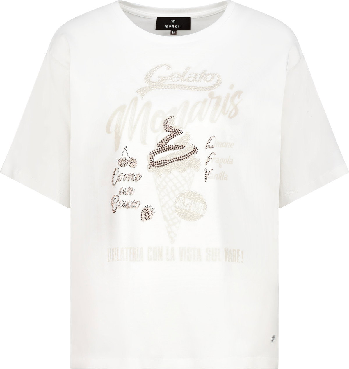 T-Shirt, cream #1