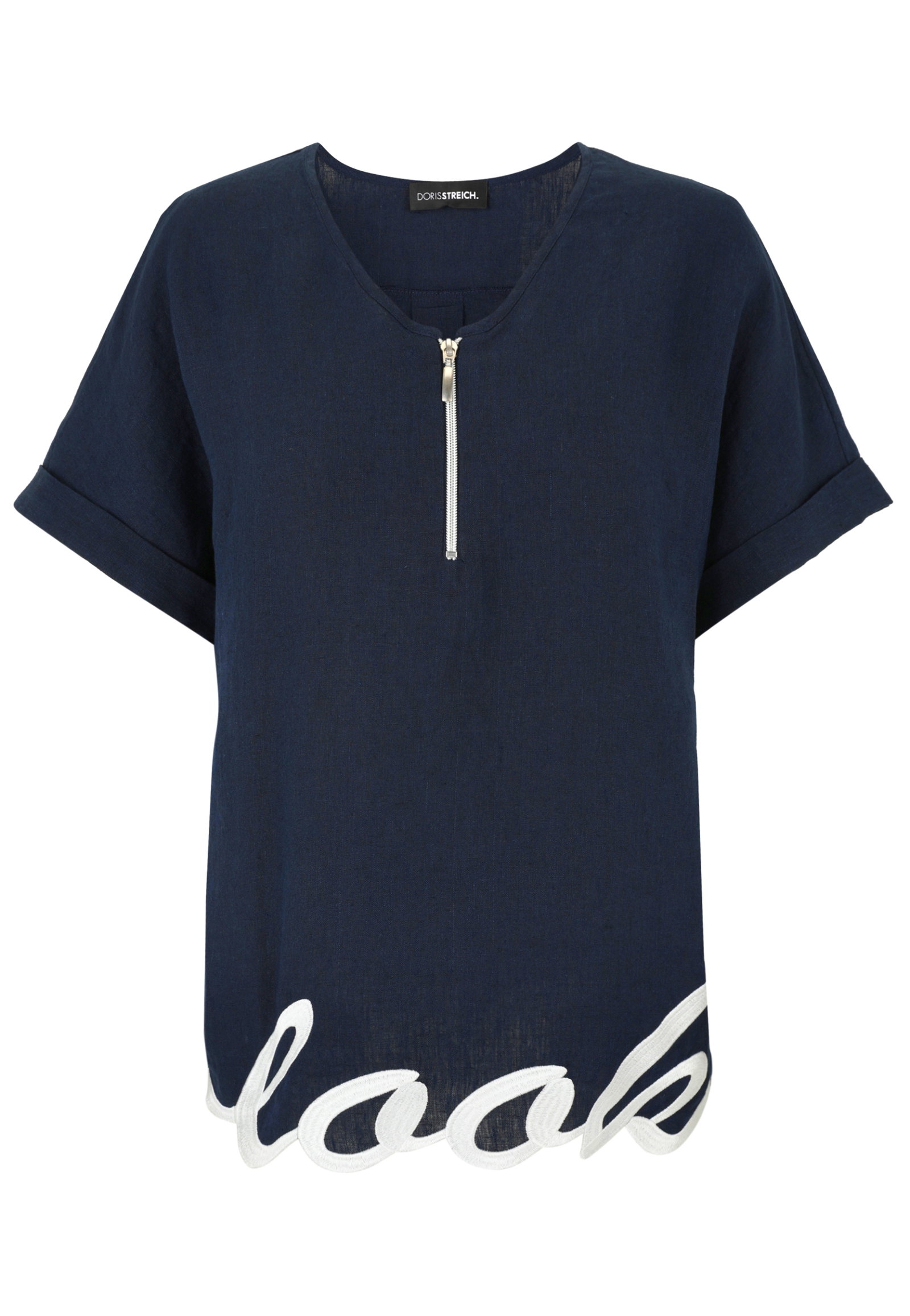 Bluse 1/2 Arm, Marine #1