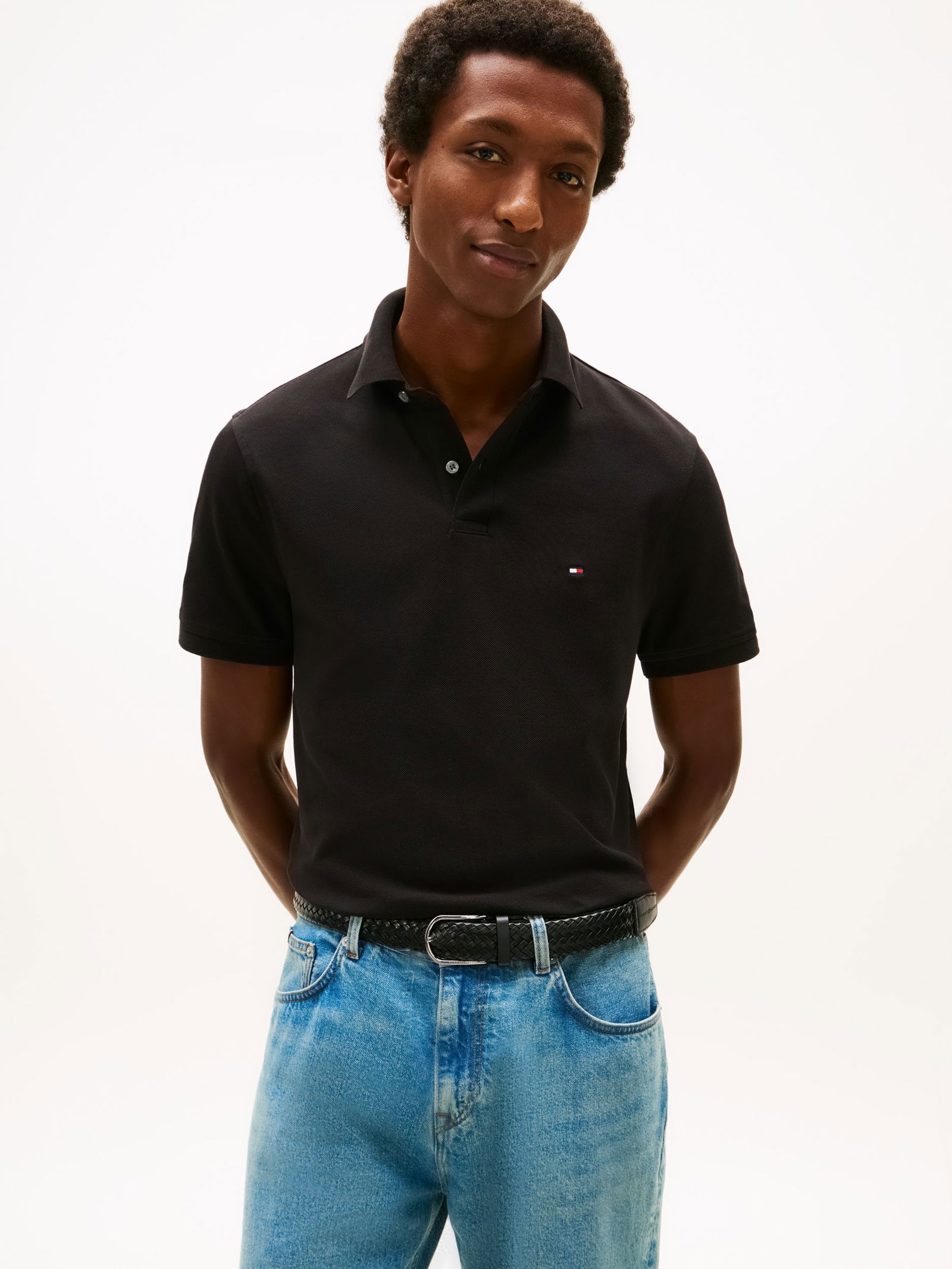 Tommy Hilfiger |  Tommy Hilfiger Poloshirt  | XXL | black