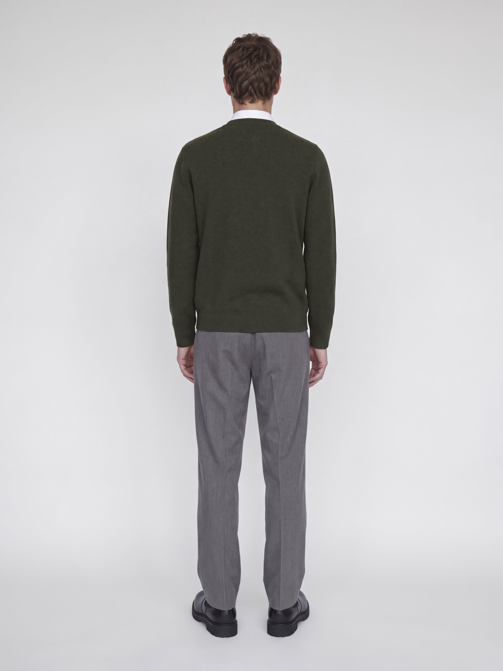 JPRBLAMILANO STITCH KNIT CREW NECK, Rosin/Melange #5