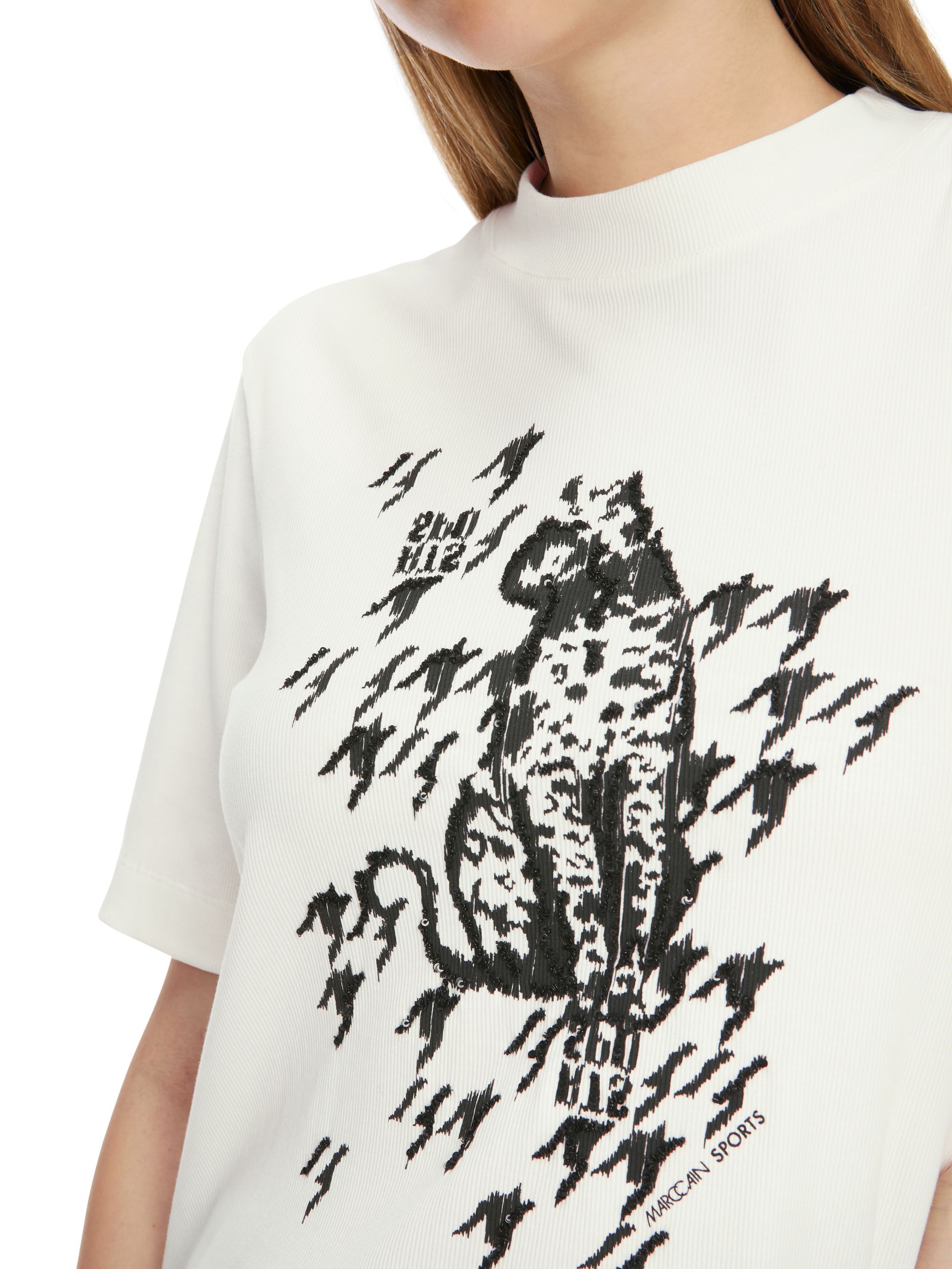 Marc Cain Sports |  Marc Cain Sports Shirt  | 38 | off-white