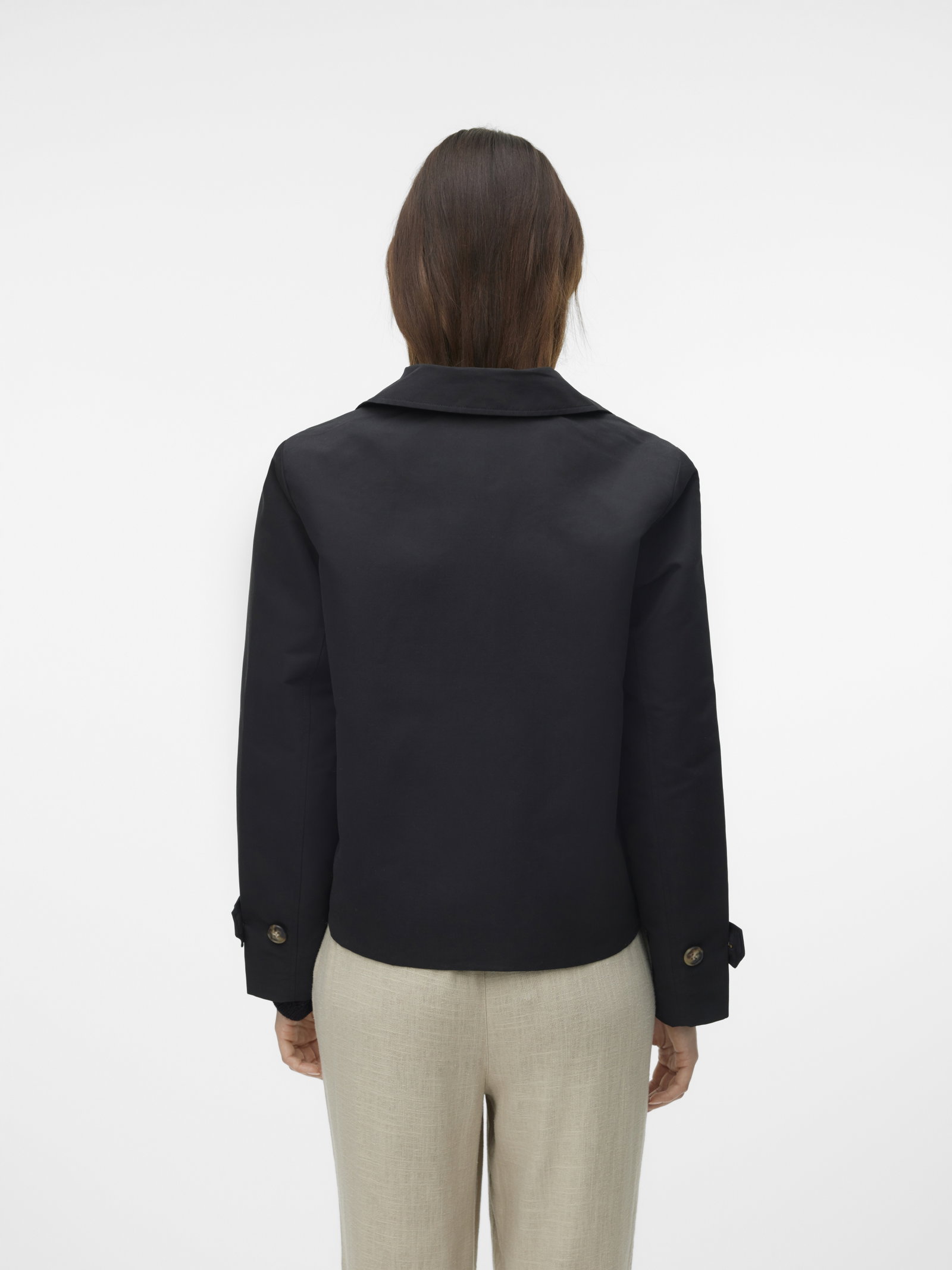 VMCHLOEMIA SHORT TRENCHCOAT NOOS, Black #2