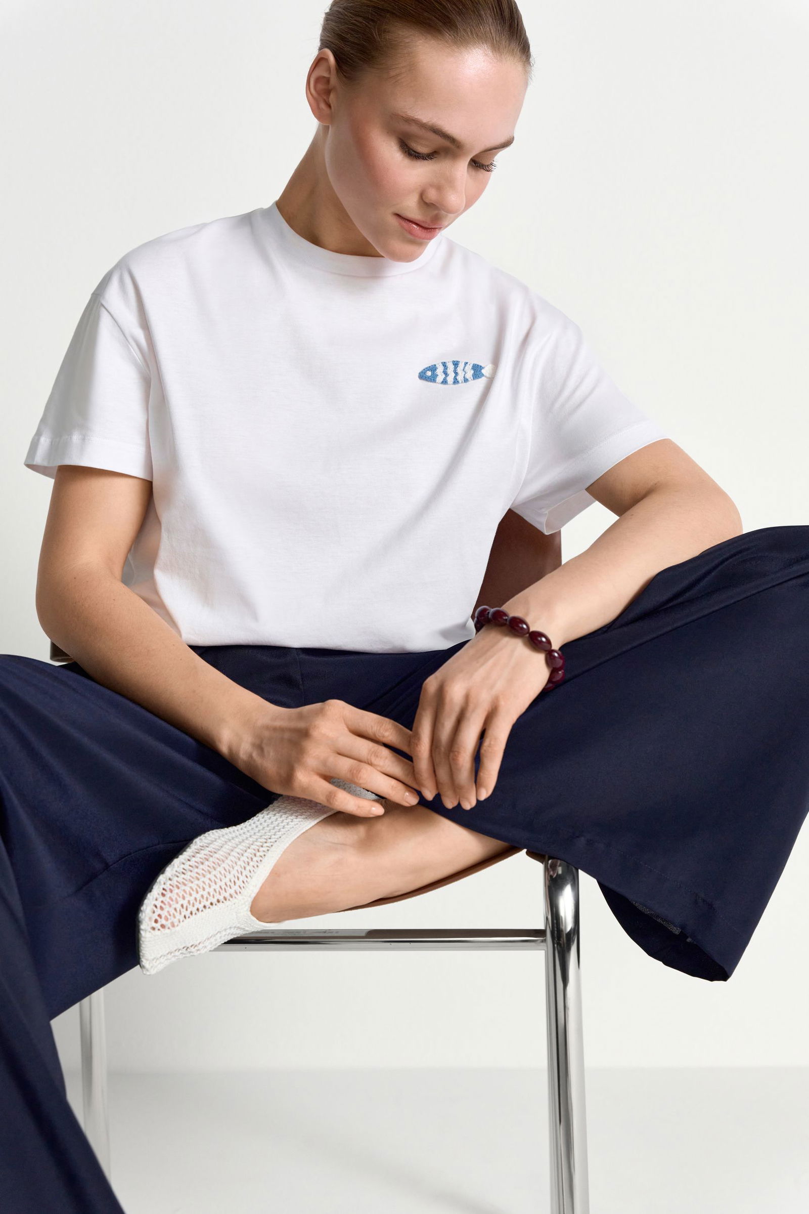 Rich & Royal |  Organic Contemporary Shirt | XS | white