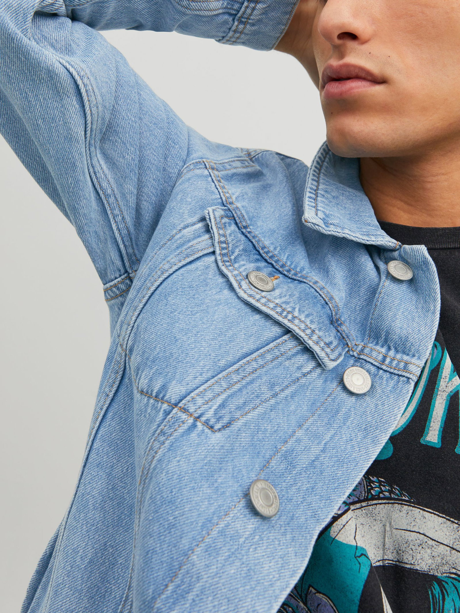 Jack&Jones |  Jack&Jones Jeansjacke  | S | blue denim