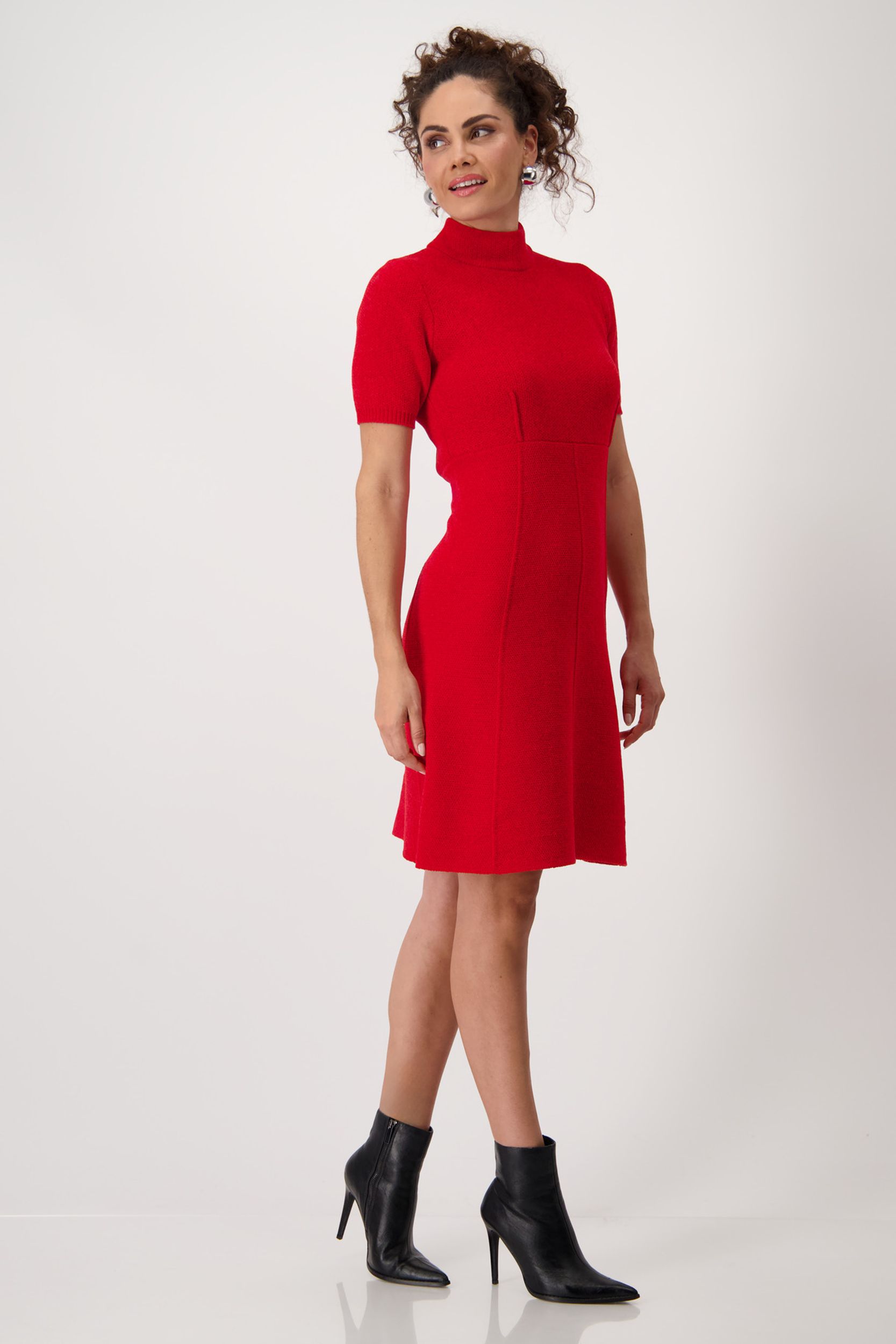 Monari |  Monari Freizeitkleid  | 40 | red lipstick