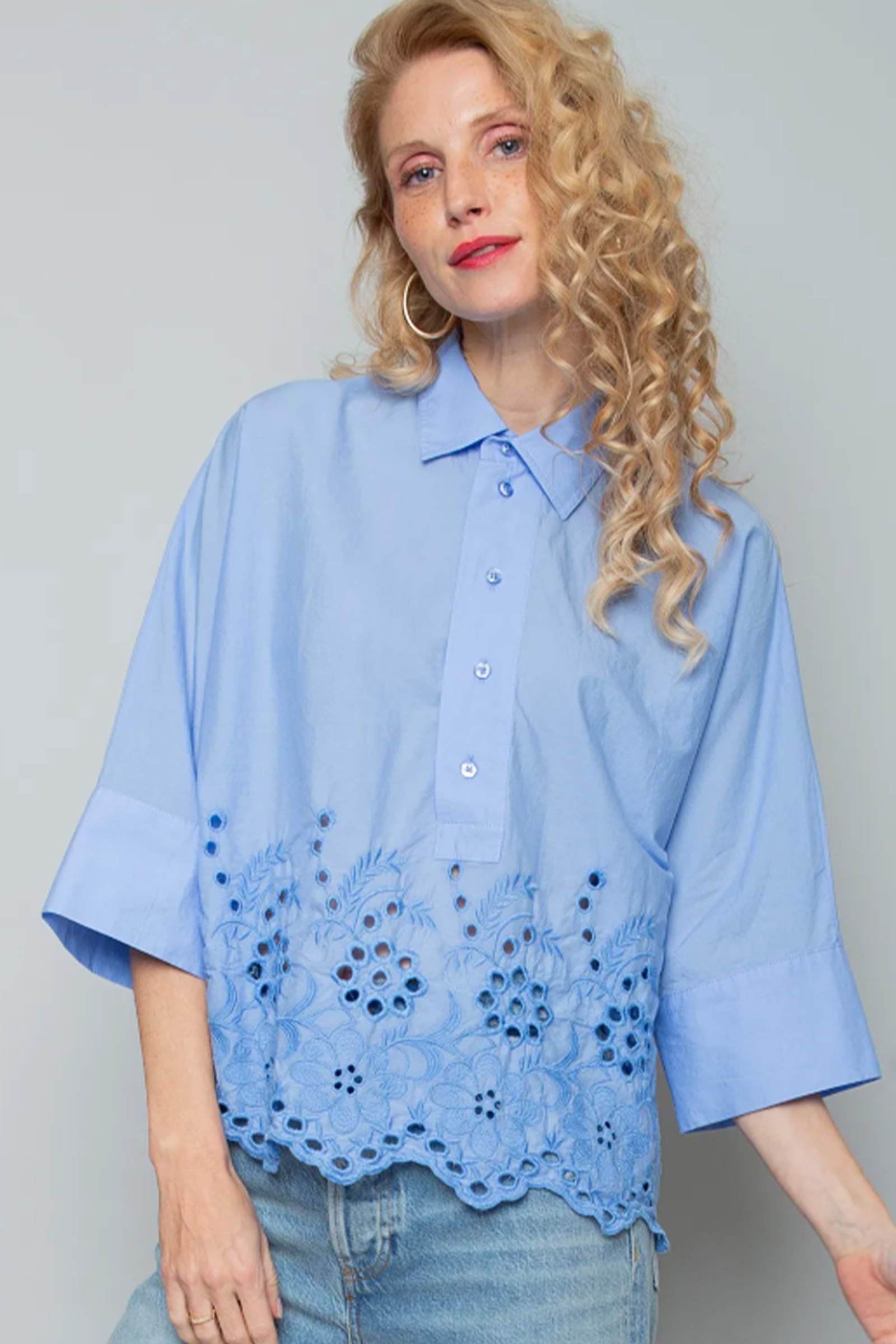 Emily van den Bergh |  Emily van den Bergh Druckbluse  | L/XL | 1004_600