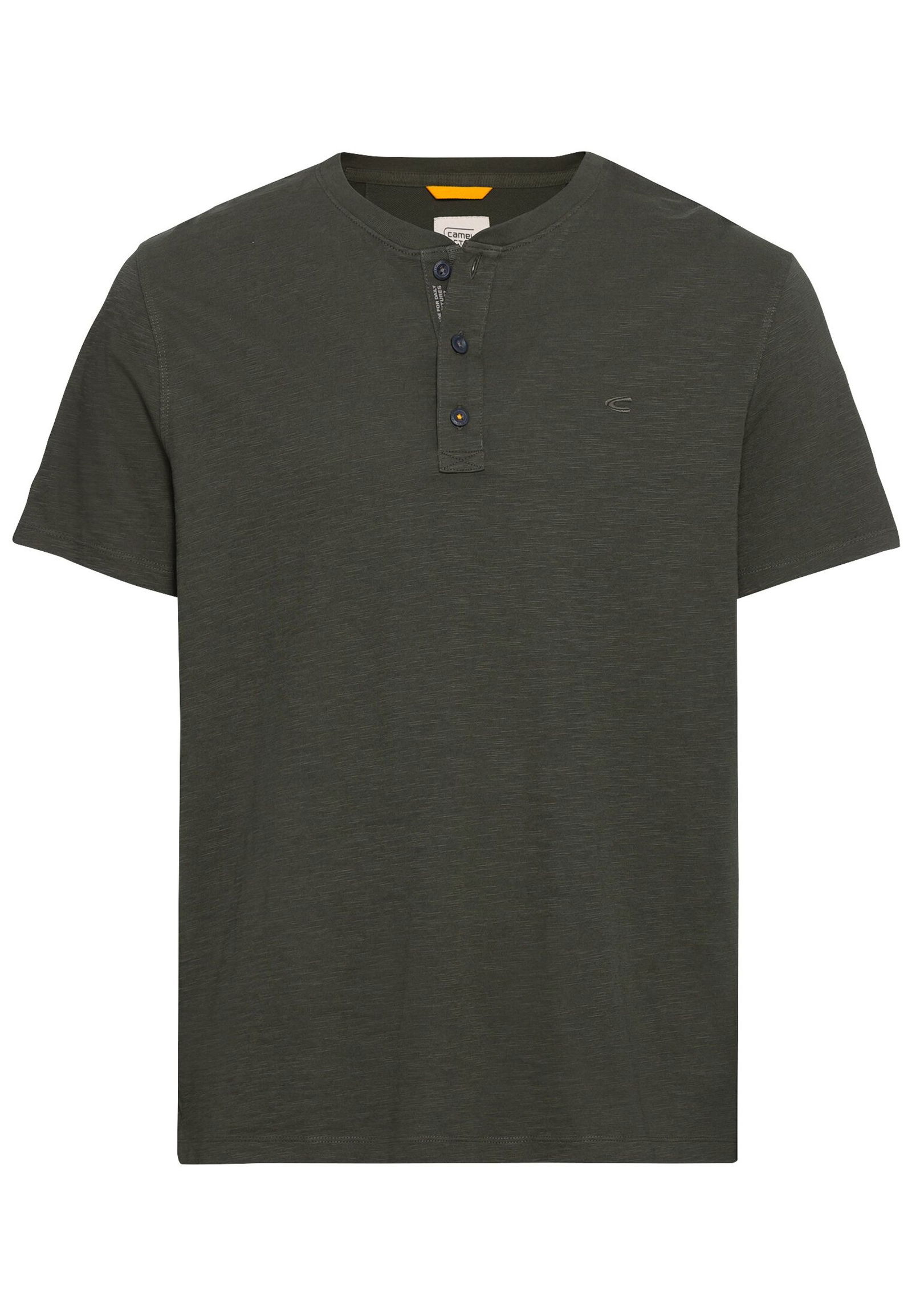 1208072eba78107d2db7112f688800ef Camel Active Kurzarm Henleyshirt aus reiner Baumwolle