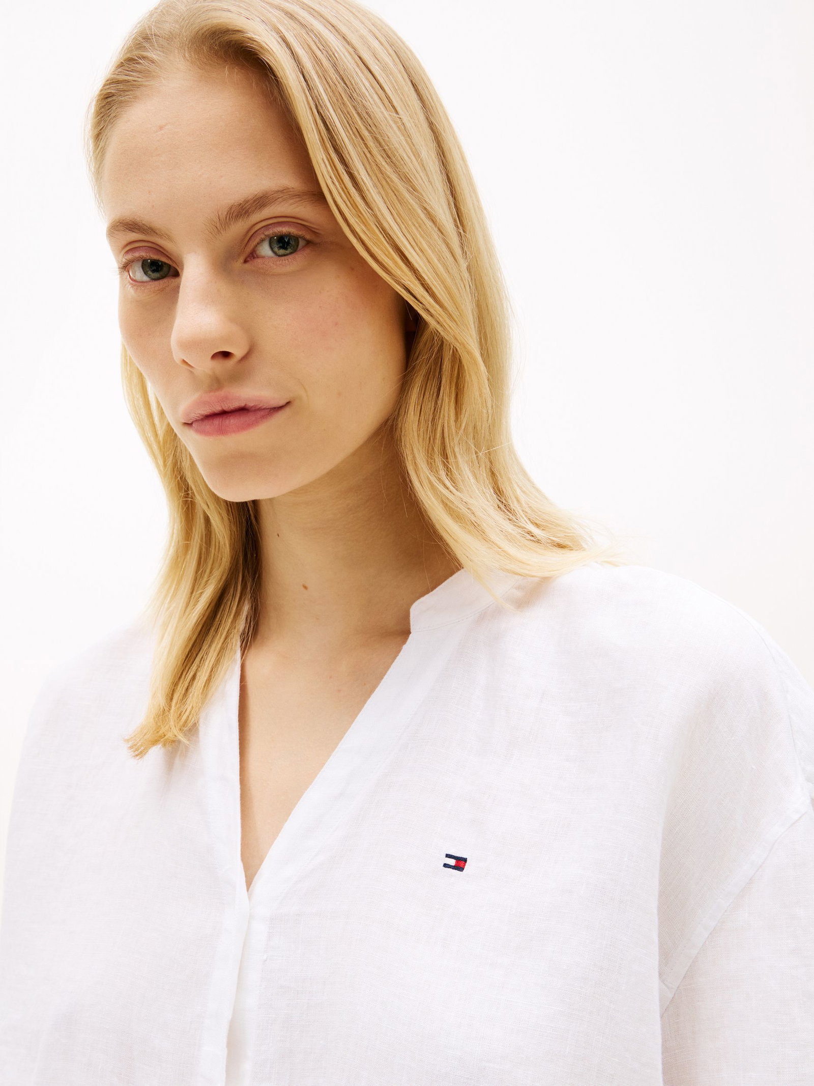 Tommy Hilfiger |  Tommy Hilfiger Shirt  | S | th optic white