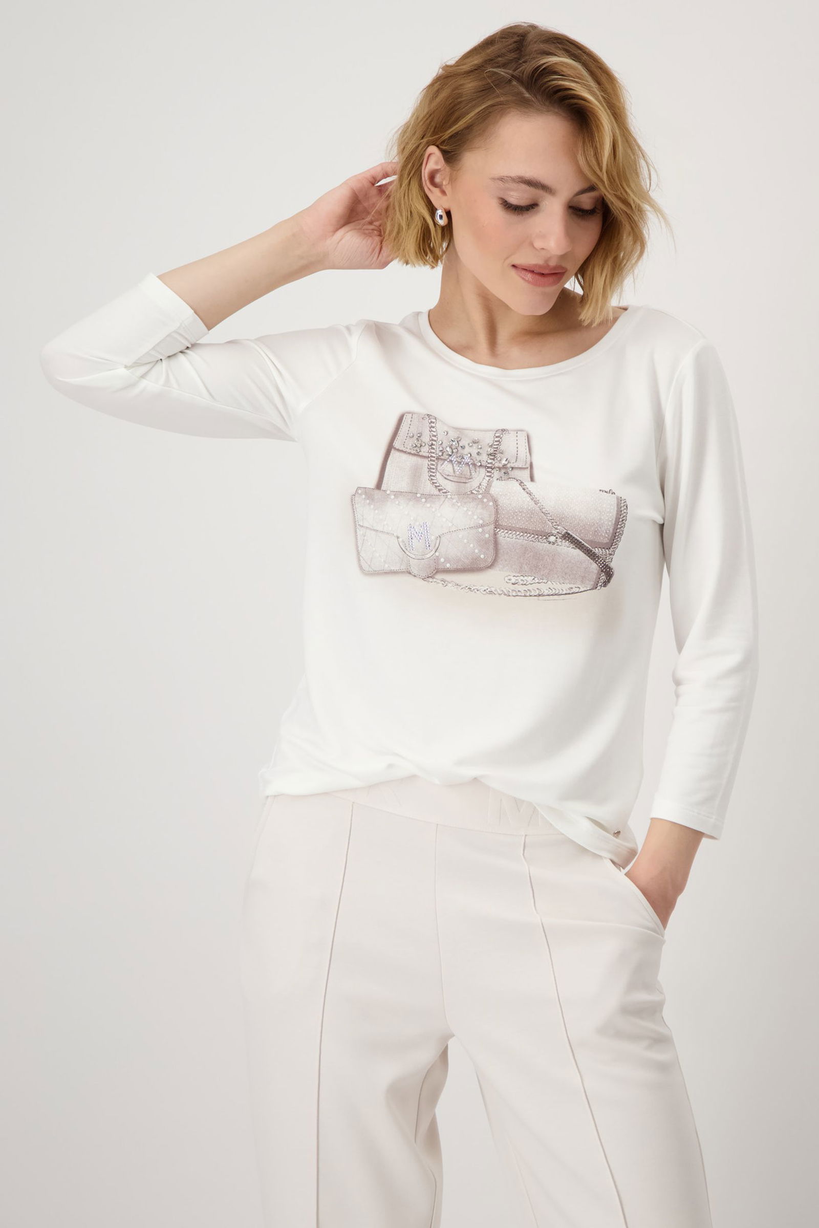 Monari |  Monari Shirt  | 44 | off-white