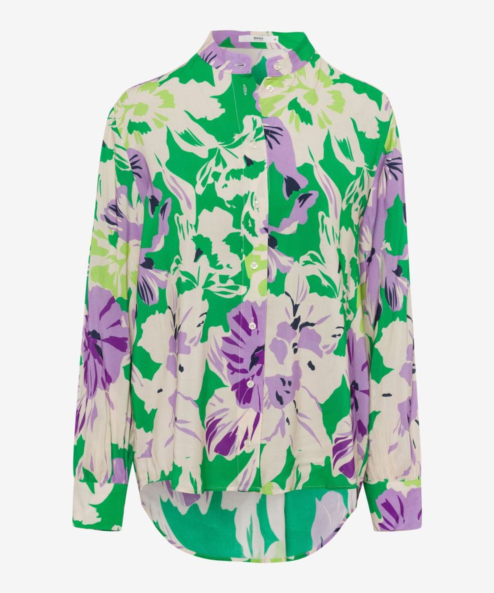 b6805b7a8f222b159e5c622cc422ac21 Brax |  Brax Druckbluse  | 36 | apple green