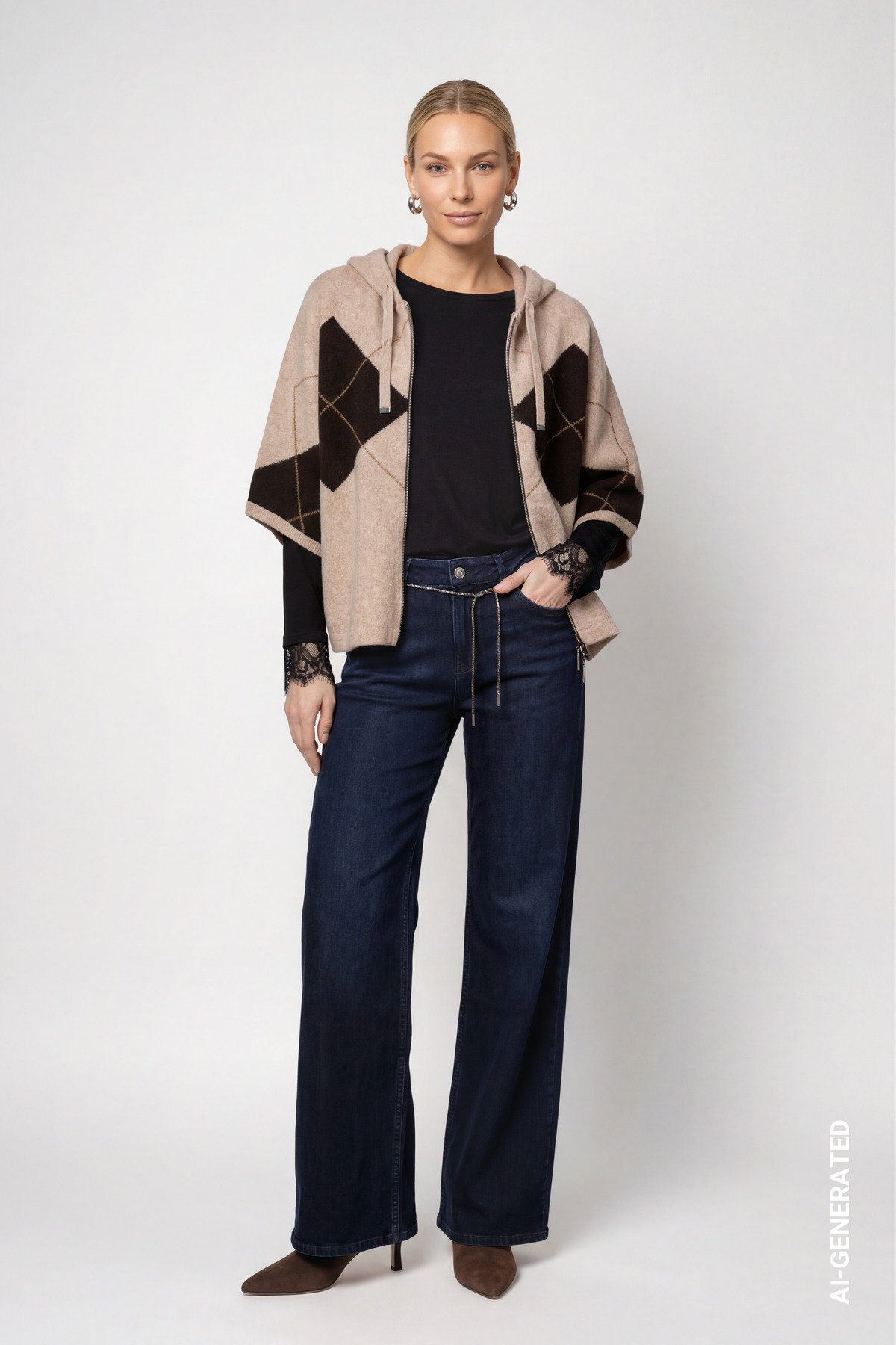 Jacke, cappuccino melange #6